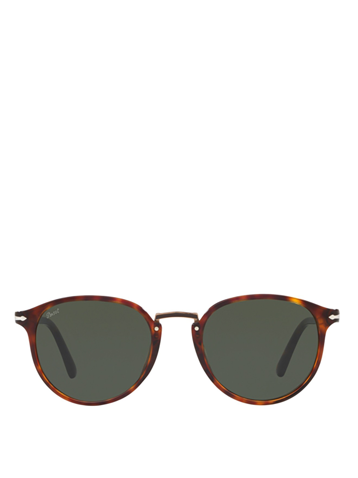 Shop Persol Tortoise Sunglasses In Brown