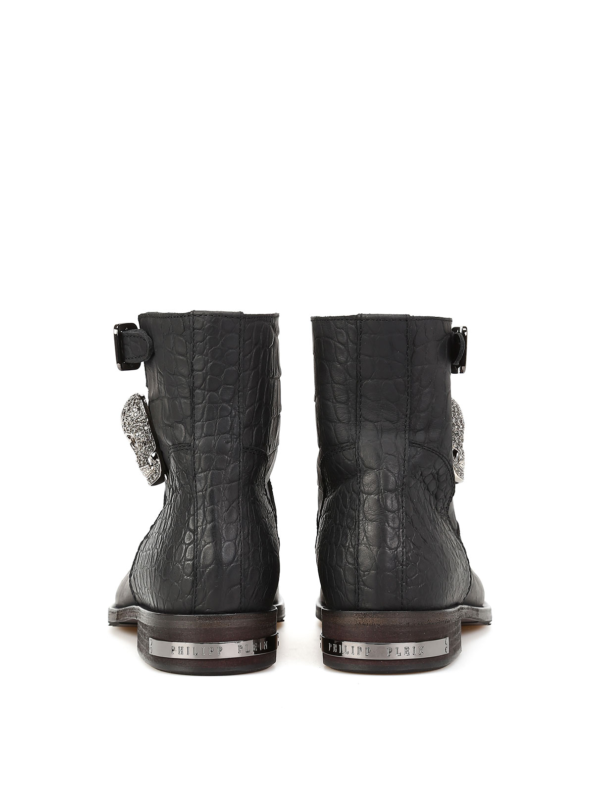 Philipp Plein crocodile ankle boots Crocodile Hi-Top Sneakers Skull | Philipp Plein Outlet main image 4