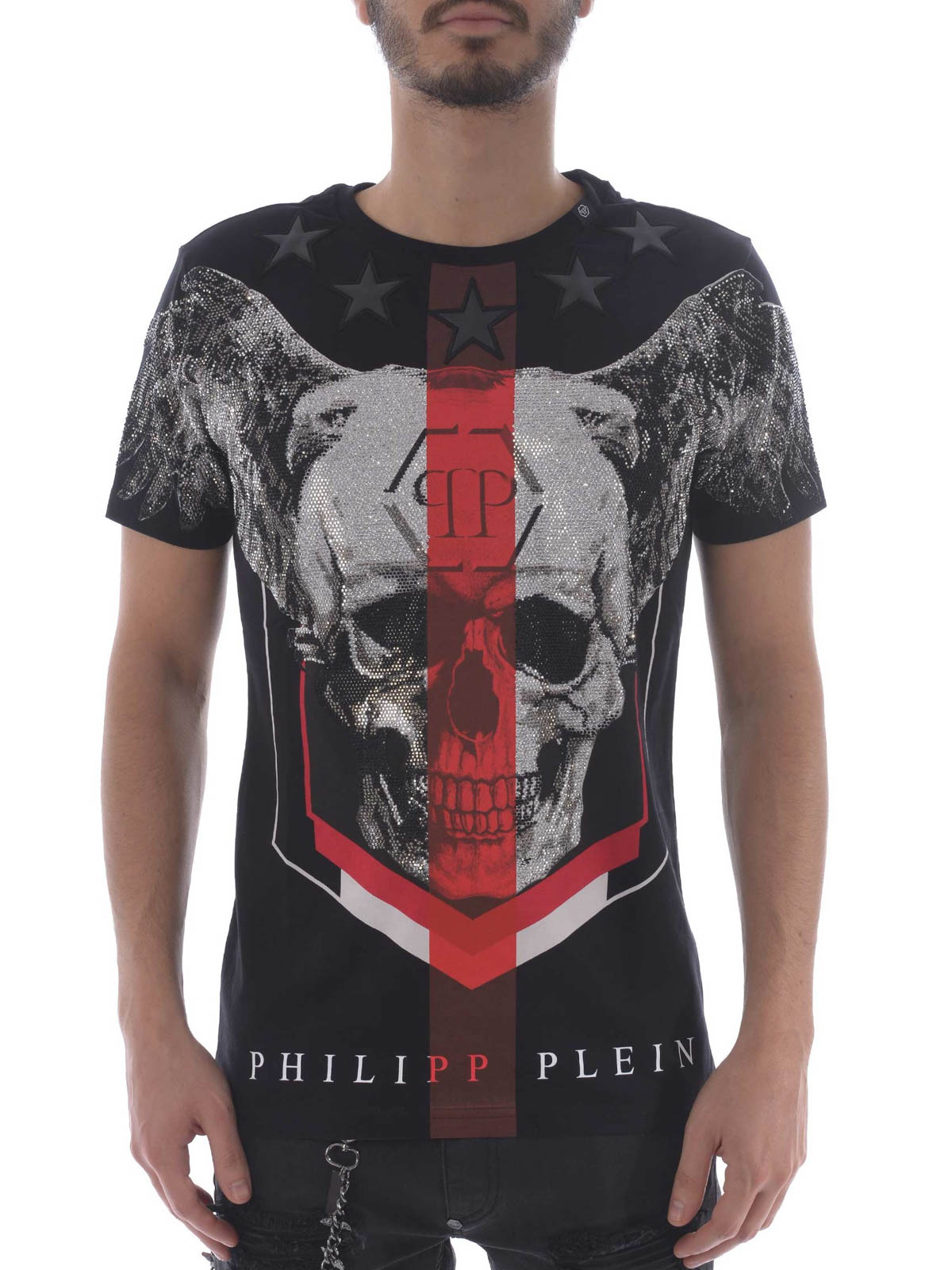 Philipp Plein - black T-shirt MTK1896PJY002N0213