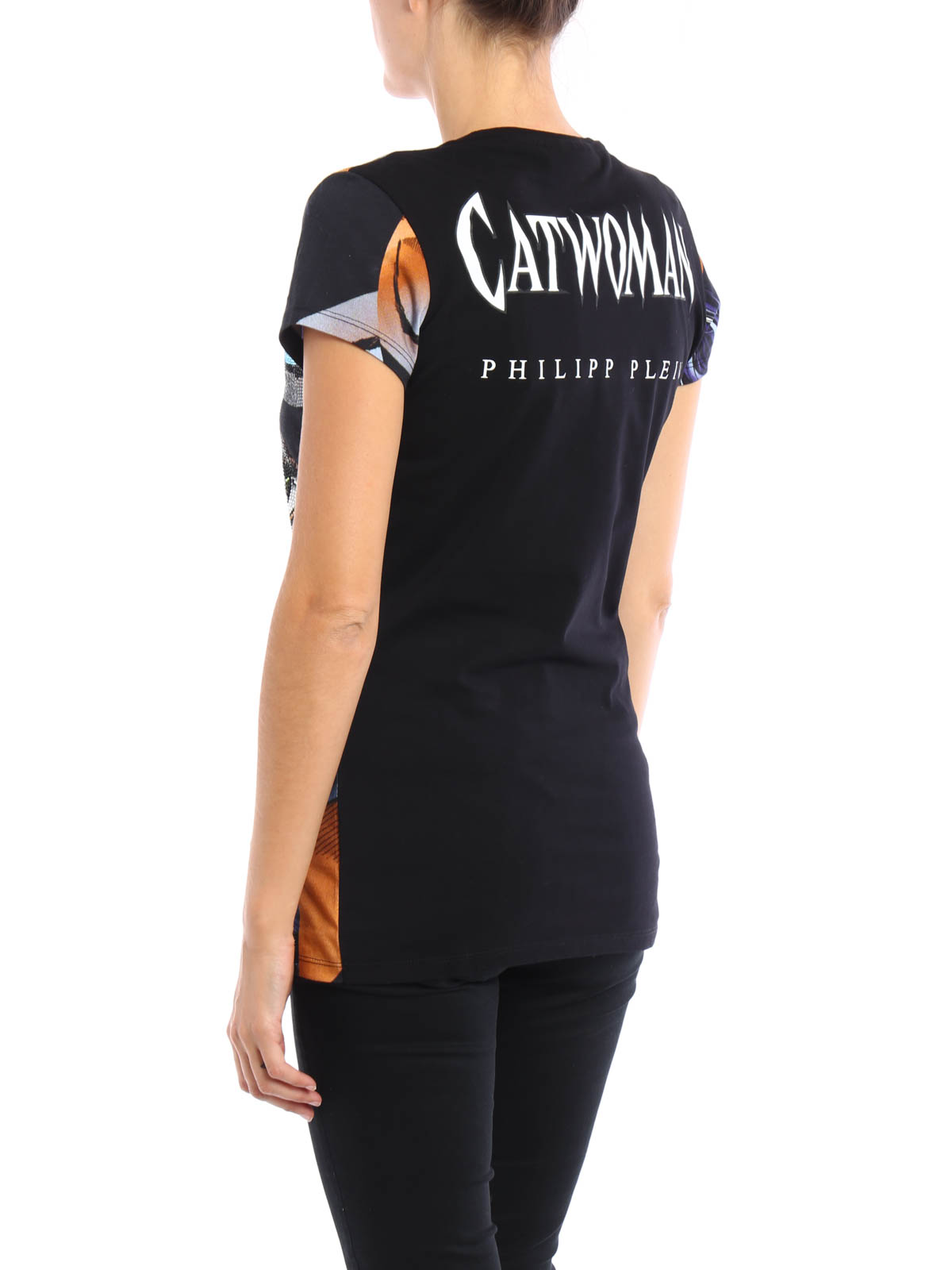 T-shirts Philipp Plein - Midnight Call Catwoman Tee - CW34407702CW