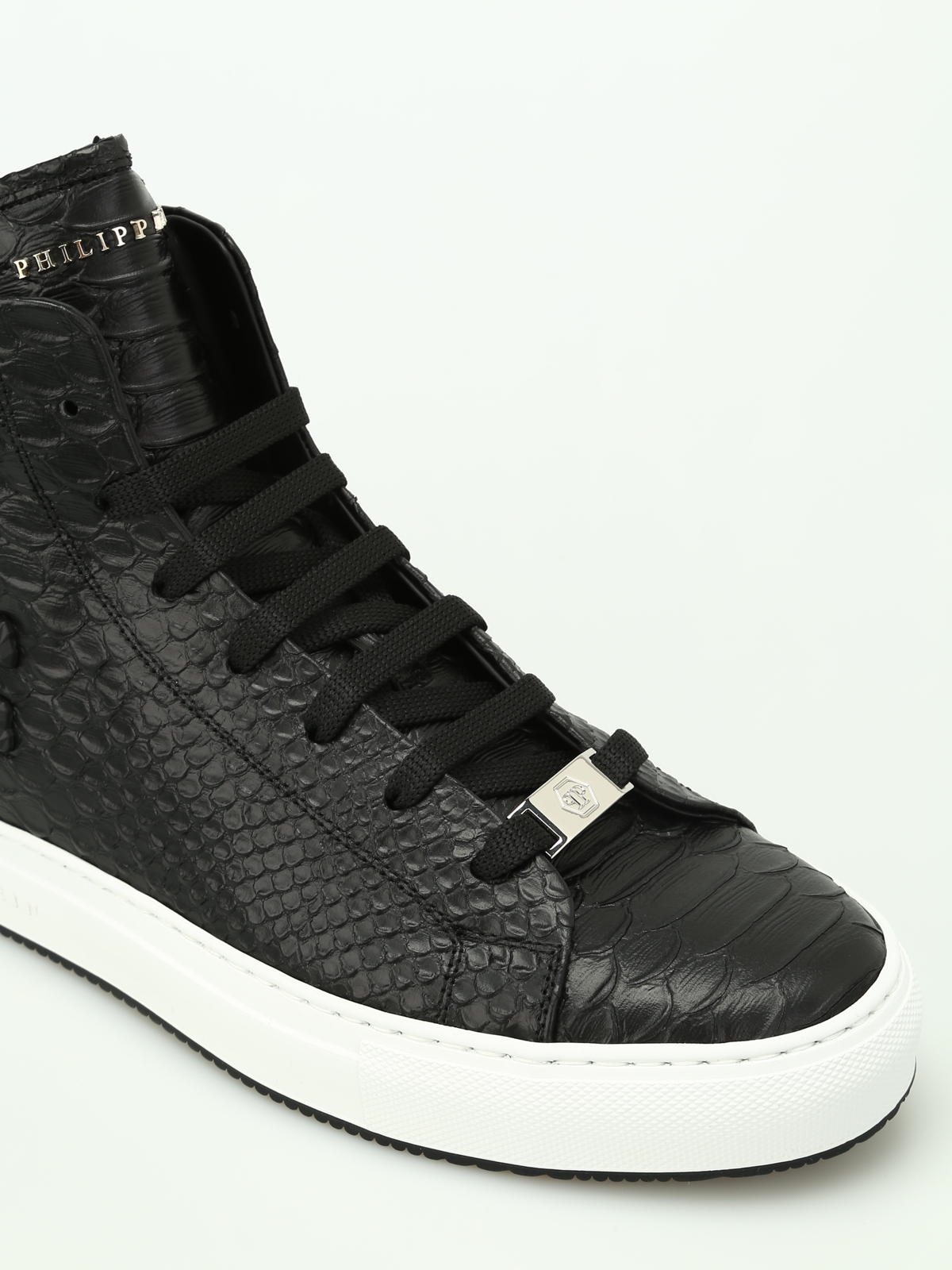 Dolce & Gabbana Crocodile Leather High-Top Sneaker