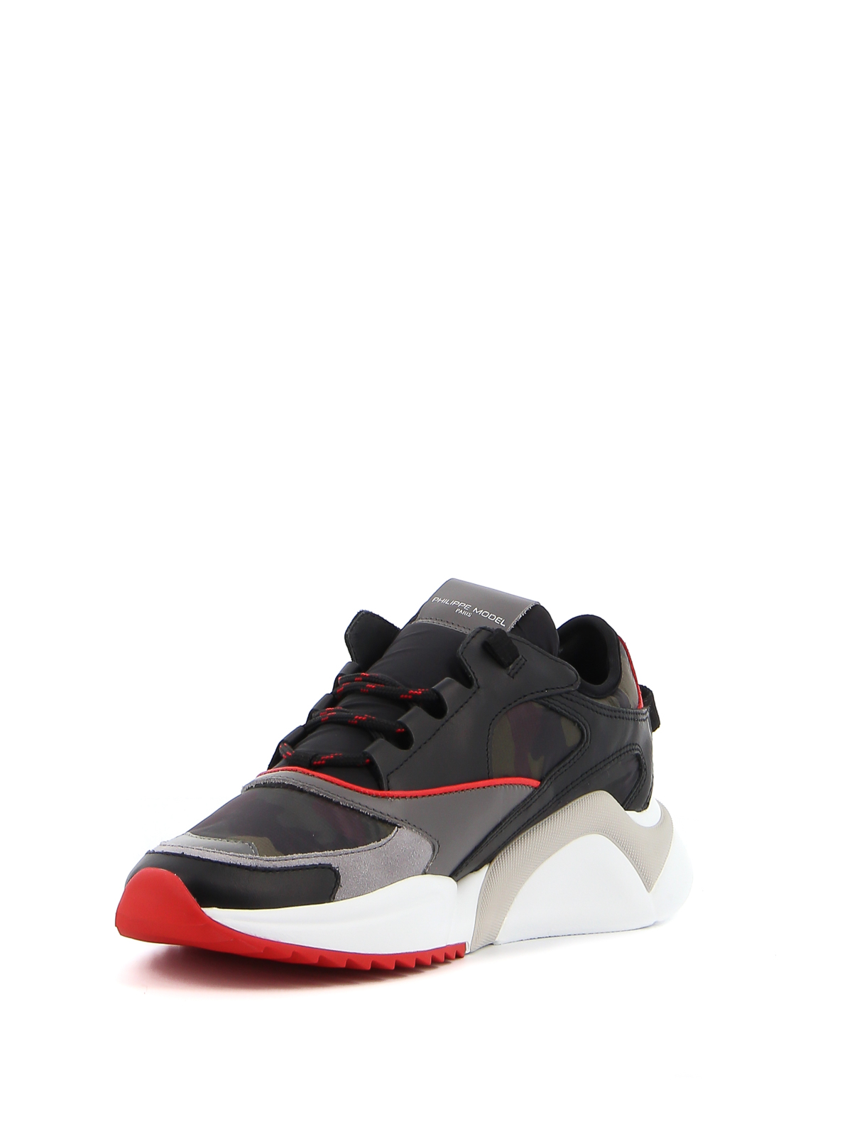 Trainers Philippe Model - Eze Camouflage sneakers - EZLUCC03