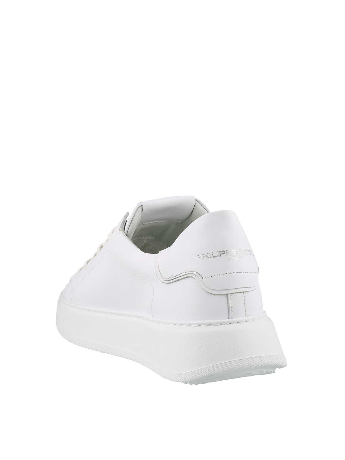 Shop Philippe Model Temple Sneakers In Blanco