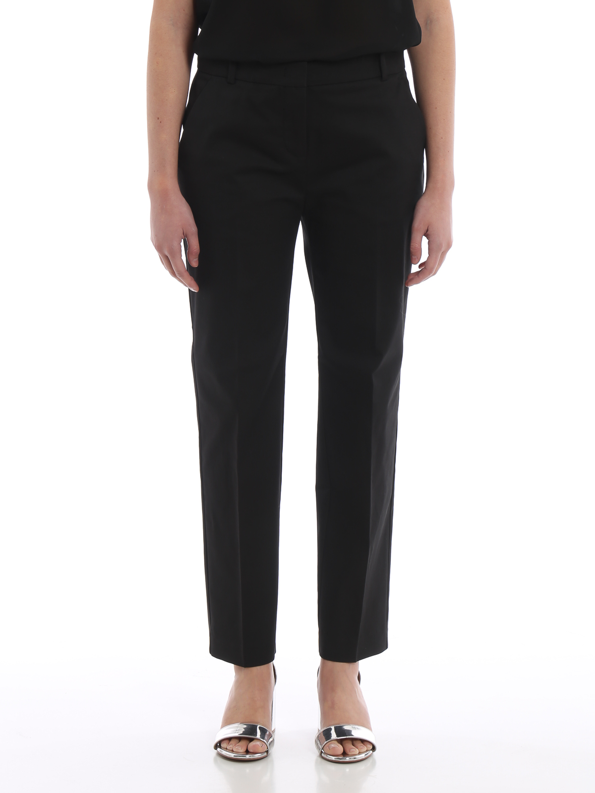 Black Trousers for Women - Buy Stylish Black Trousers Online | Libas