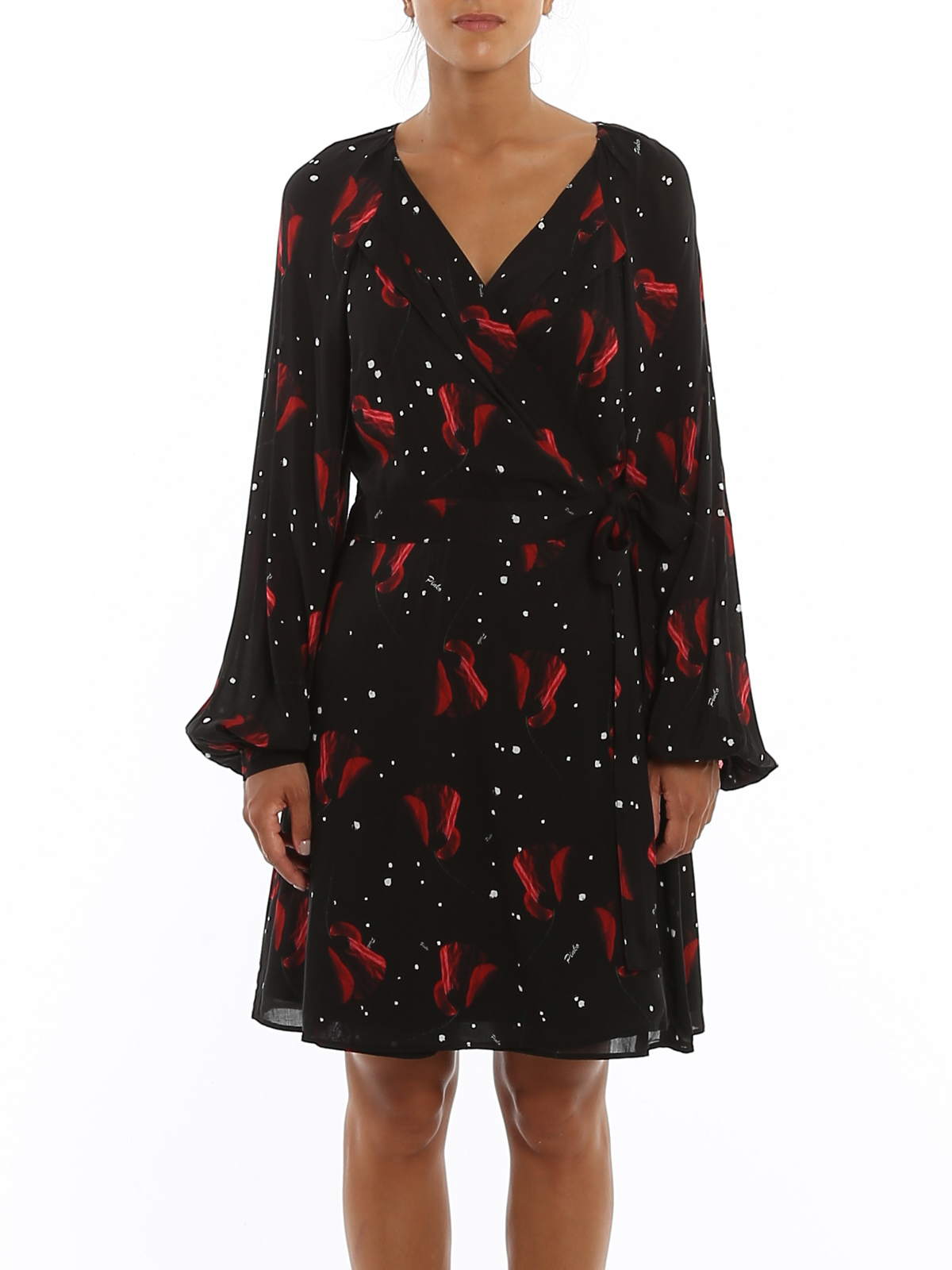 chinese dress ladies NUFIWI Women's Long Sleeve Slim Knit Mini Dress Contrast Trim Crew Neck Short  Dresses Lettuce Rolled Edge Fall Winter Dress (Black, S) at Amazon Women's  Clothing store