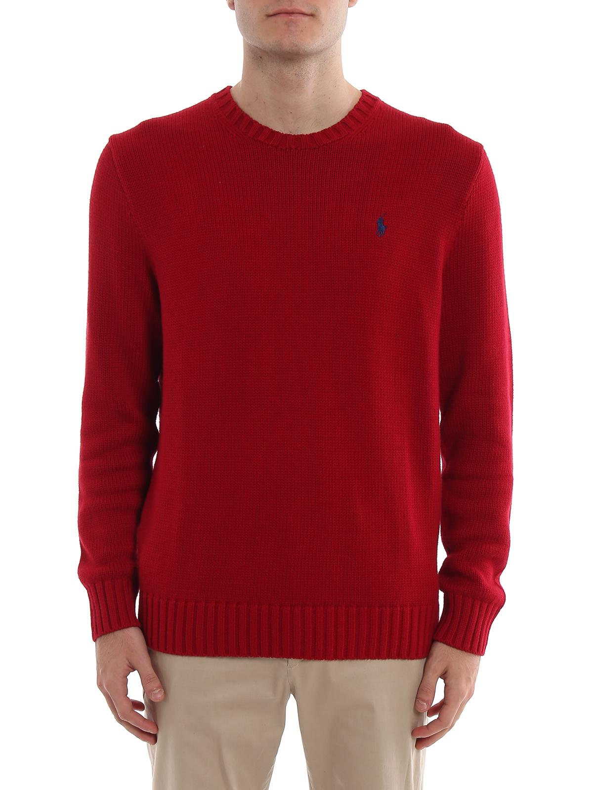 Pull Rouge Polo Ralph Lauren - Homme