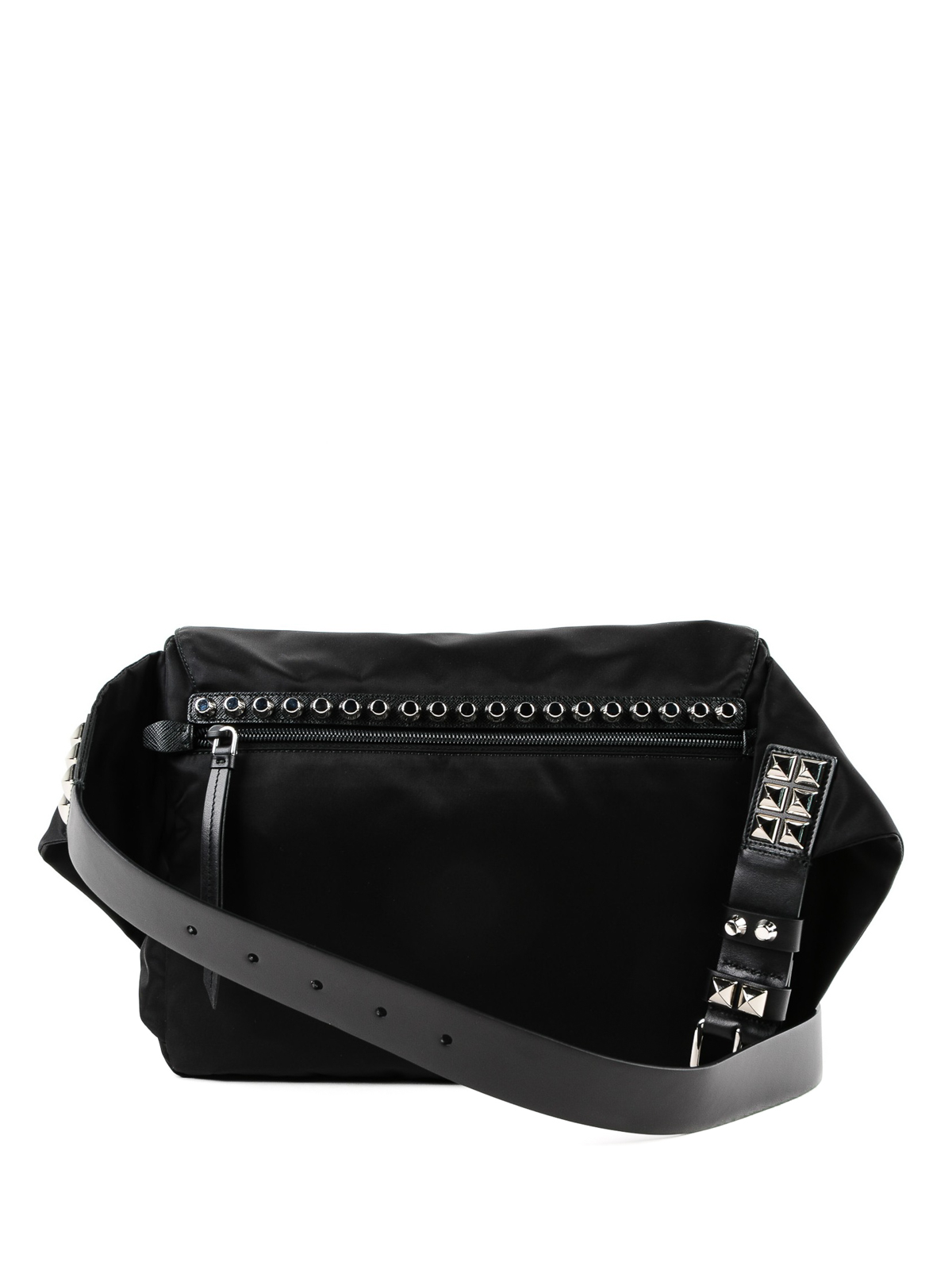 Prada adidas Re-Nylon Shoulder Bag Black in Nylon/Leather with Silver-tone  - GB