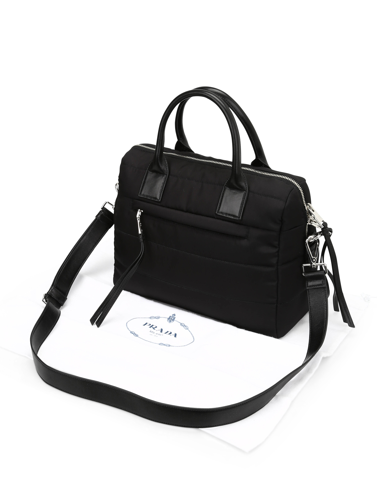 Prada ボーリングバッグ - 黒|1BB0242A4GF000200 | THEBS