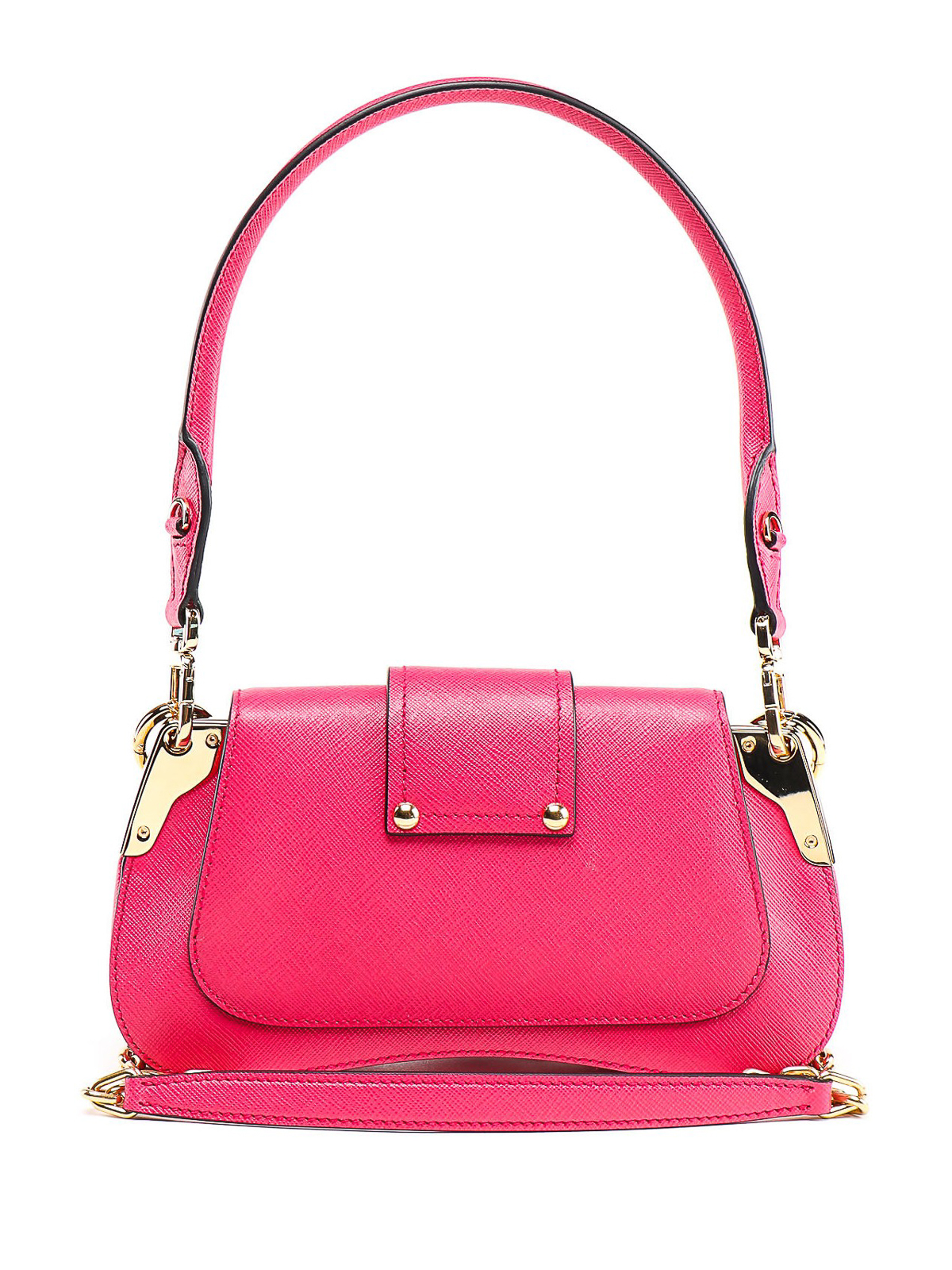 Prada Women's Saffiano Leather Shoulder Tote Handbag