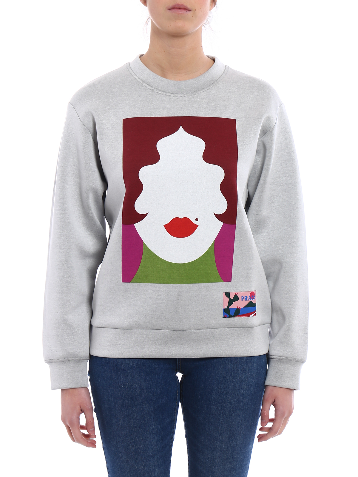 ★ PRENDA★ PRDA BIG PATCH SPRAY HOODIE GRAY PRTVSSHD09WC4 409_ADULTACIDWASHHOODSWEATDesi