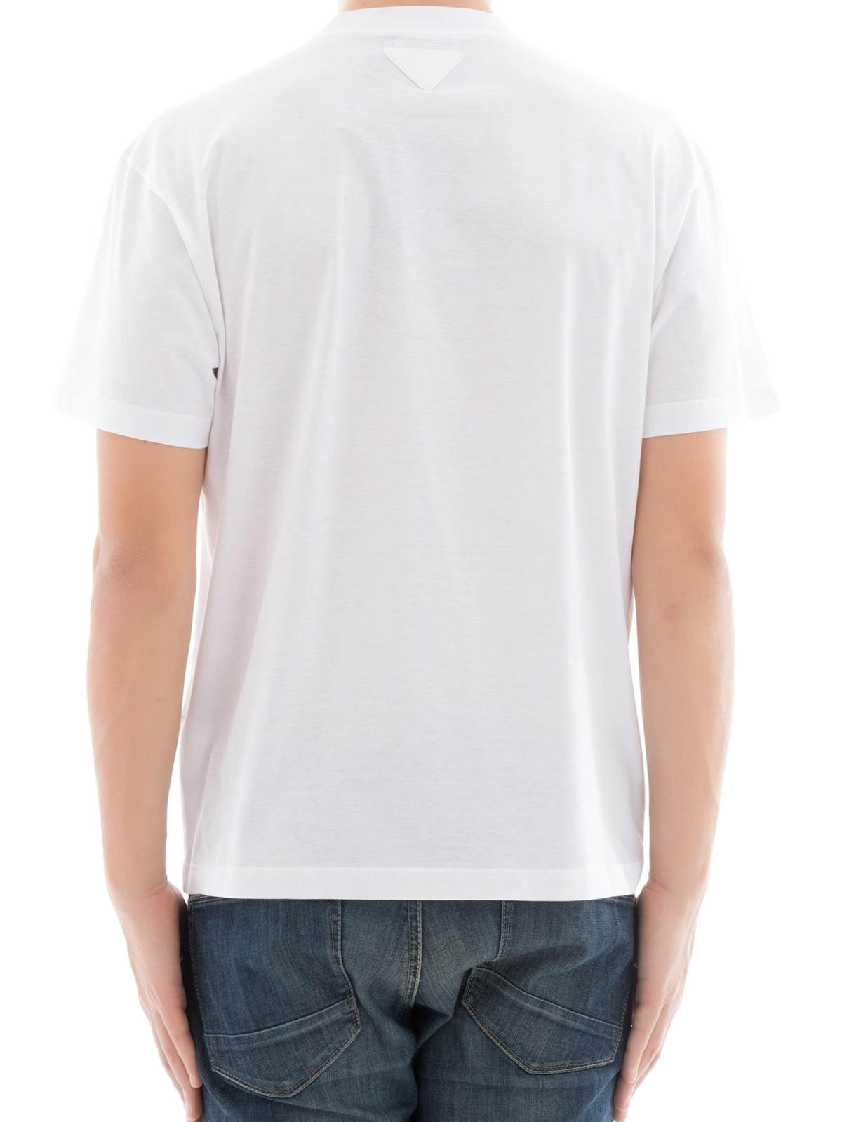 Tシャツ・カットソー SATUR Bon Voyage Raw-Cut Applique T-Shirt 5FT2101 SATUR】 (W) Bon Voyage Raw-Cut Applique T-Shirt /追跡付