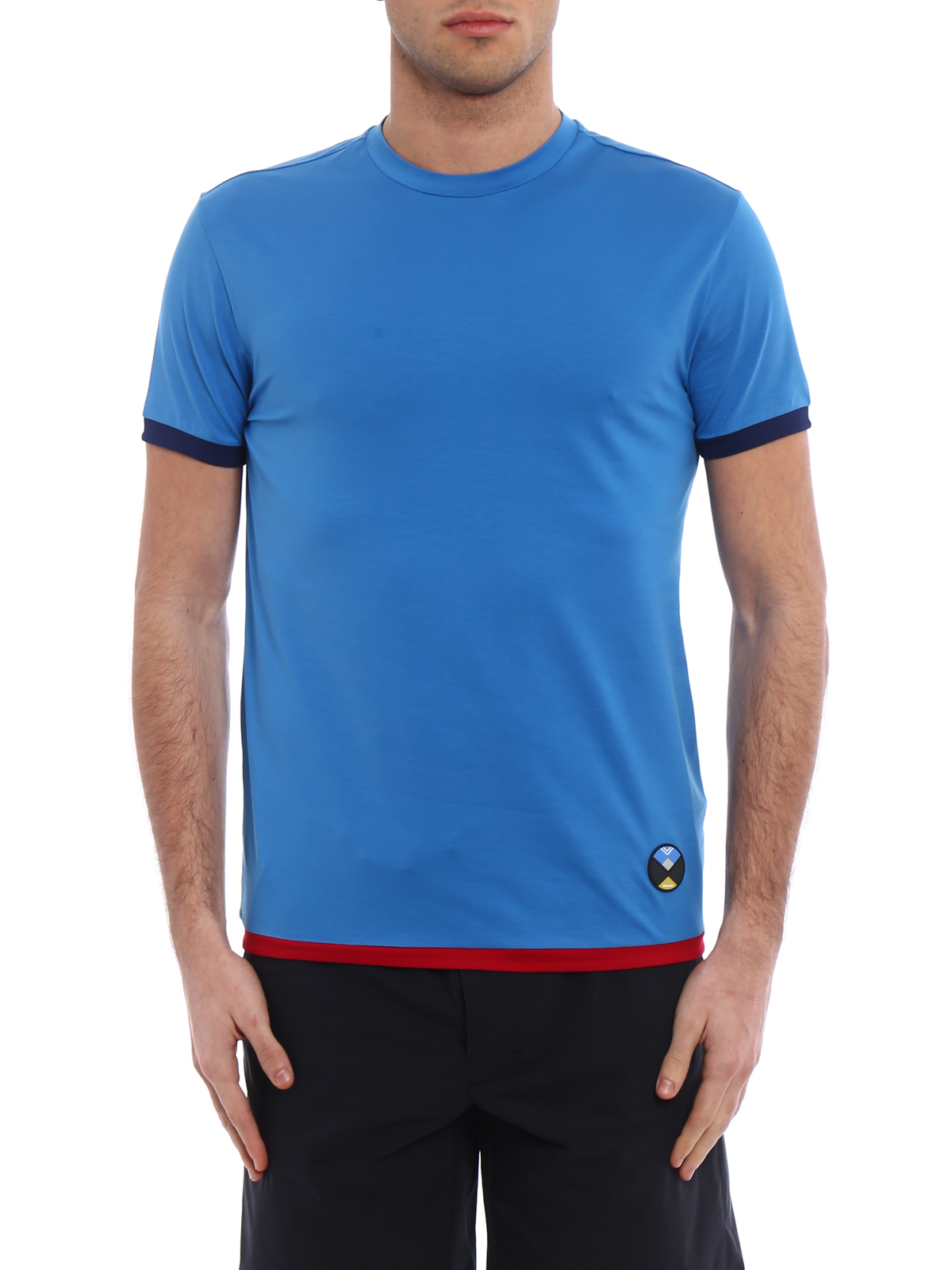 Prada Tシャツ - ライトブルー - メンズ|SJN2001PZ2F0N6O