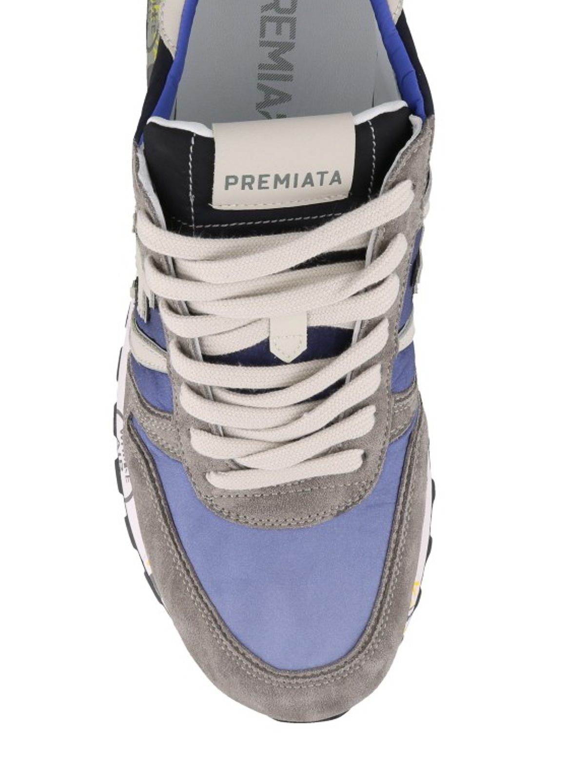 Shop Premiata Lander 4587 Dégradé Sneakers In Blue