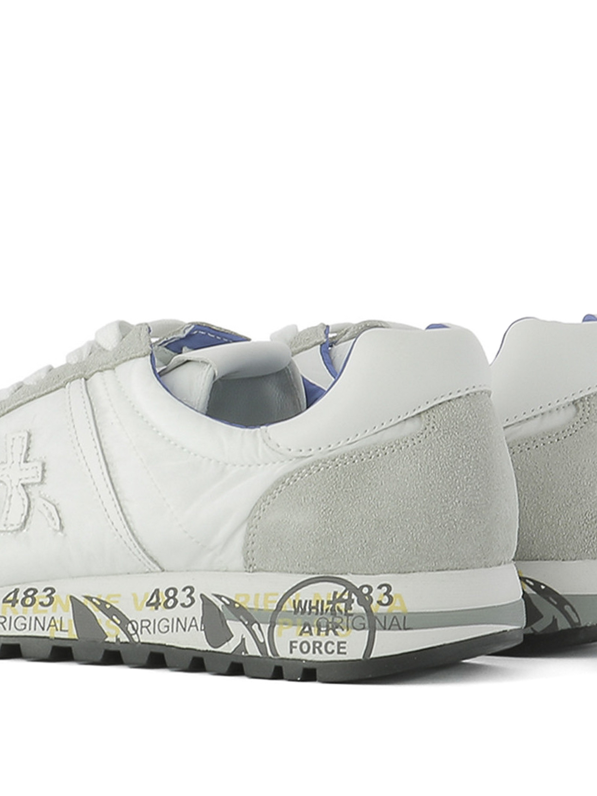 Shop Premiata Lucy Low Top Sneakers In White