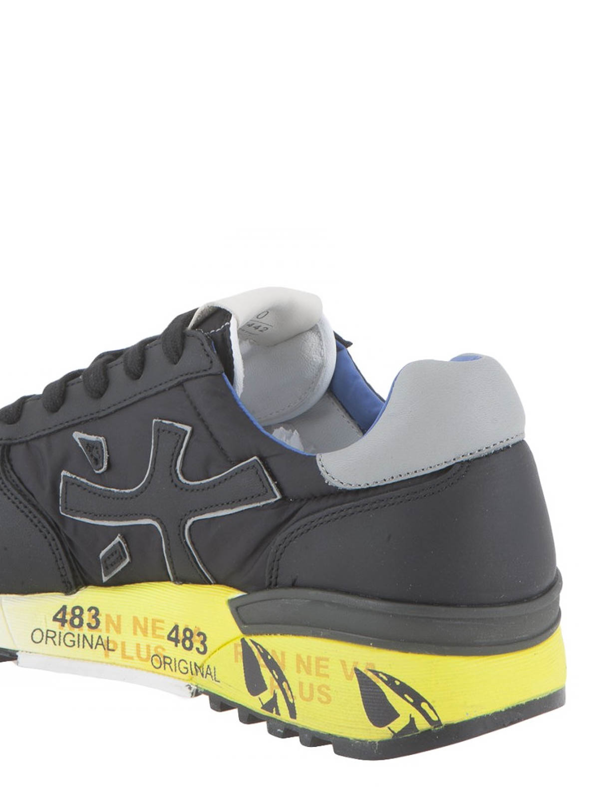 Premiata Mick 1442 sneakers - Black - Men|MICK1442 | thebs.com