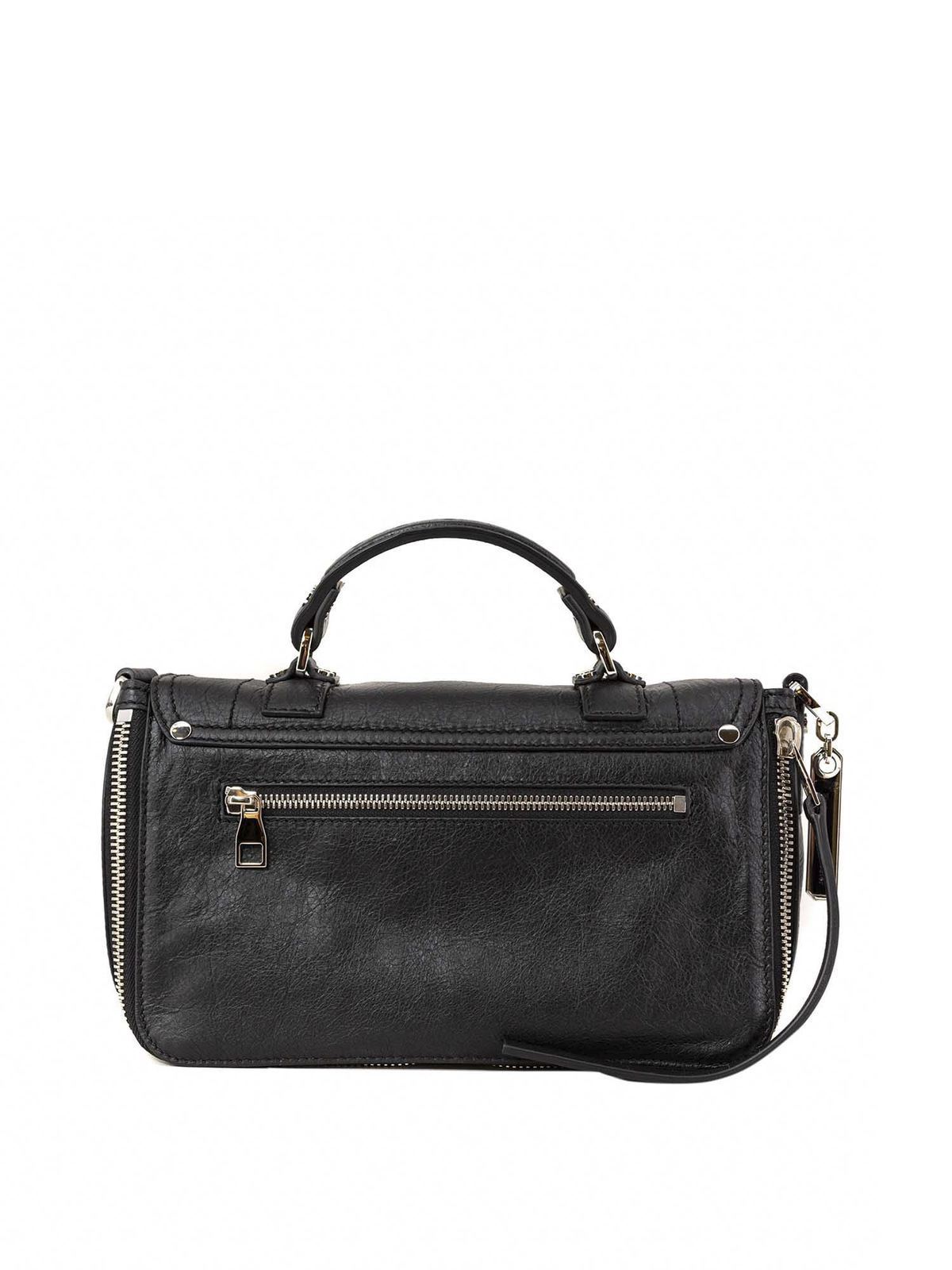 Proenza Schouler PS1 Tiny Bag in Black