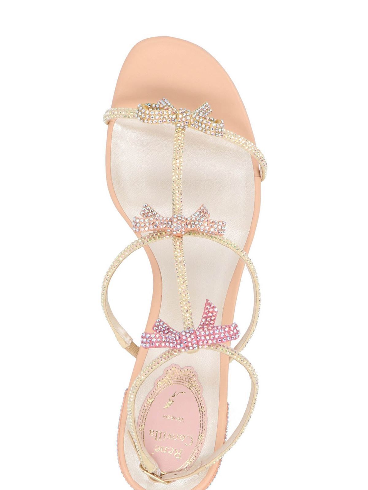 Sandals Rene Caovilla Caterina sandals in pink C08167040RN01W311