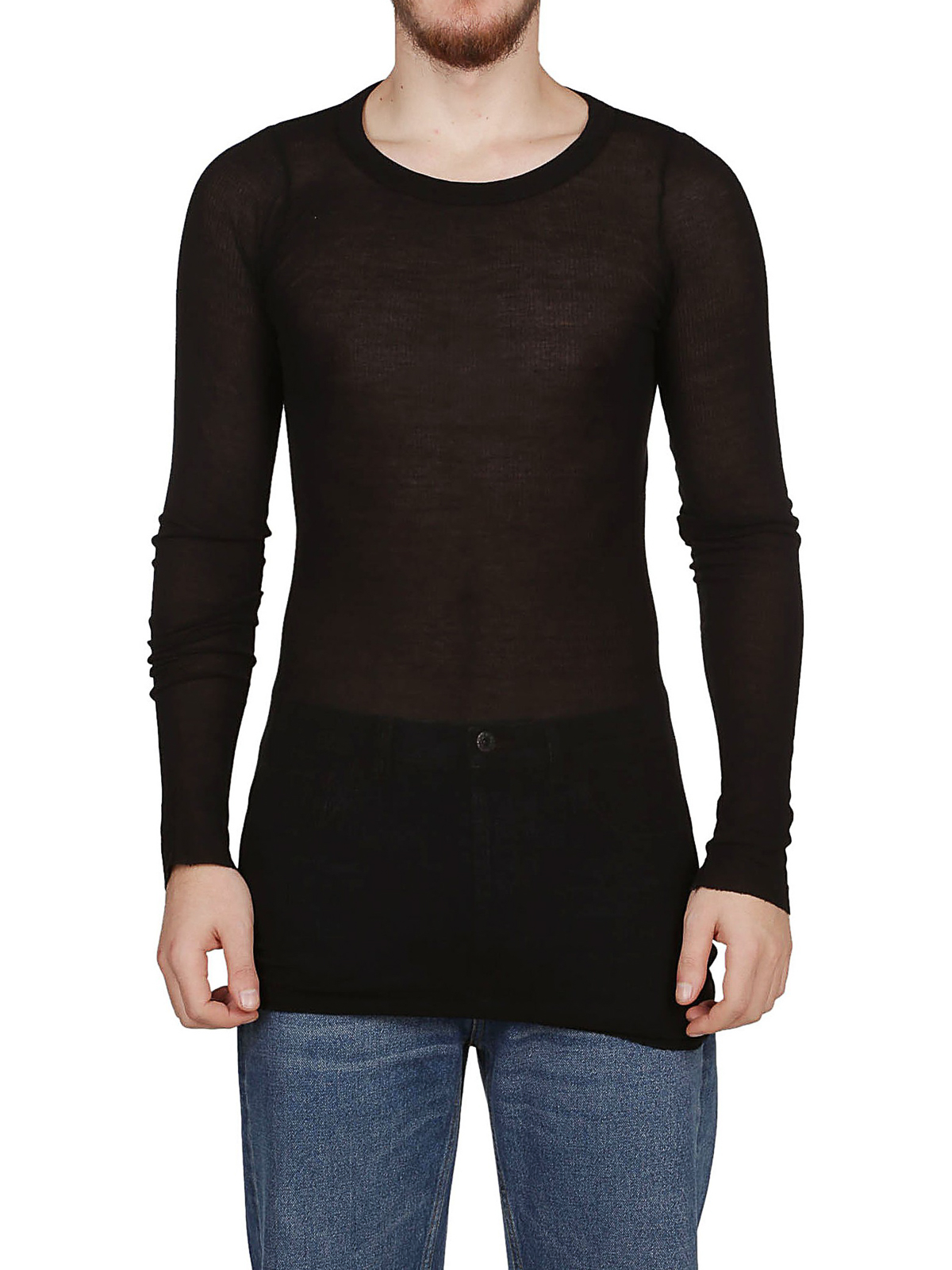 Rick Owens Tシャツ - 黒 - ブラック|RU19S2250RC09 | THEBS