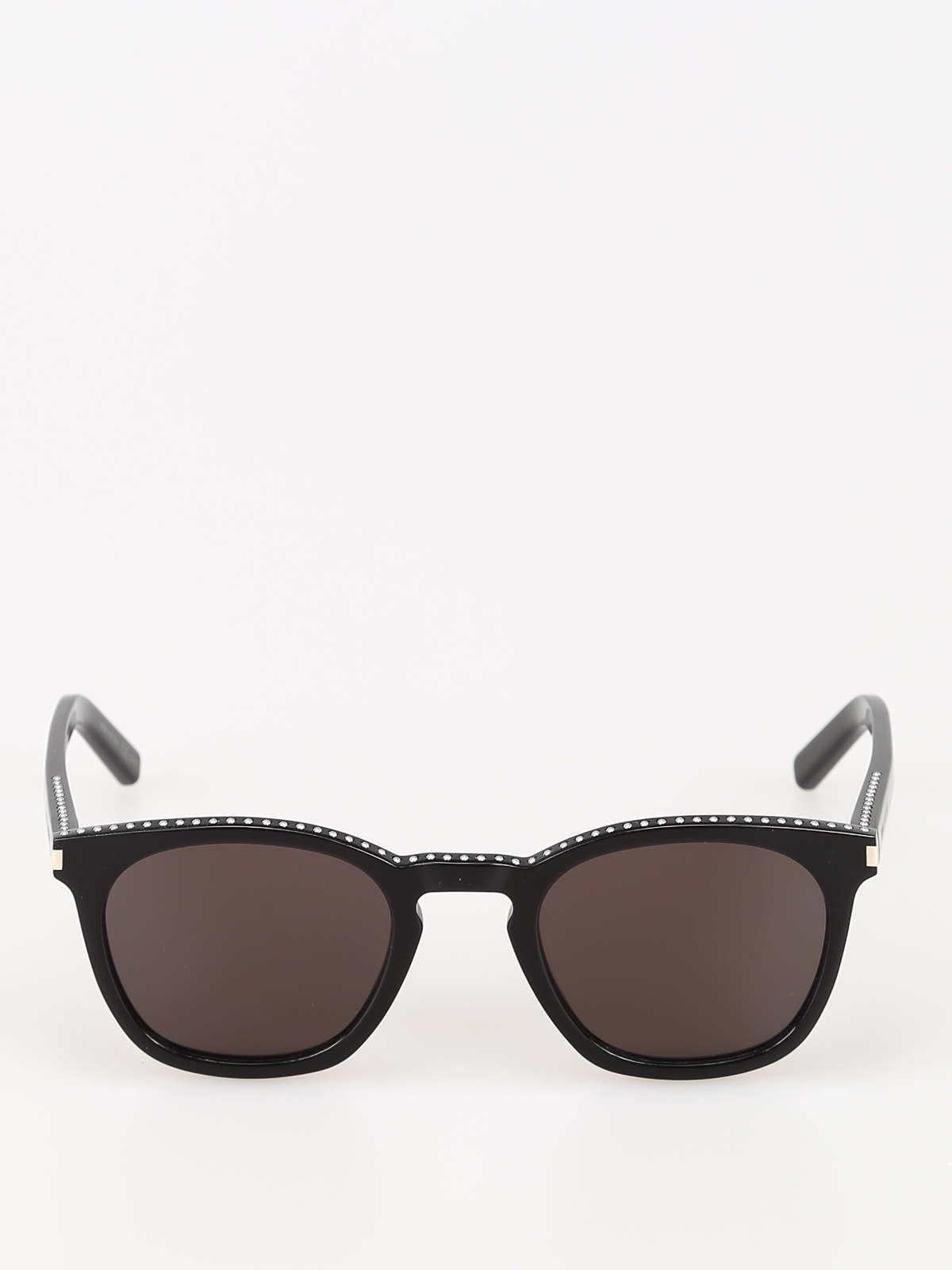 Saint Laurent SL28 studded sunglasses - Black - Women|SL28037