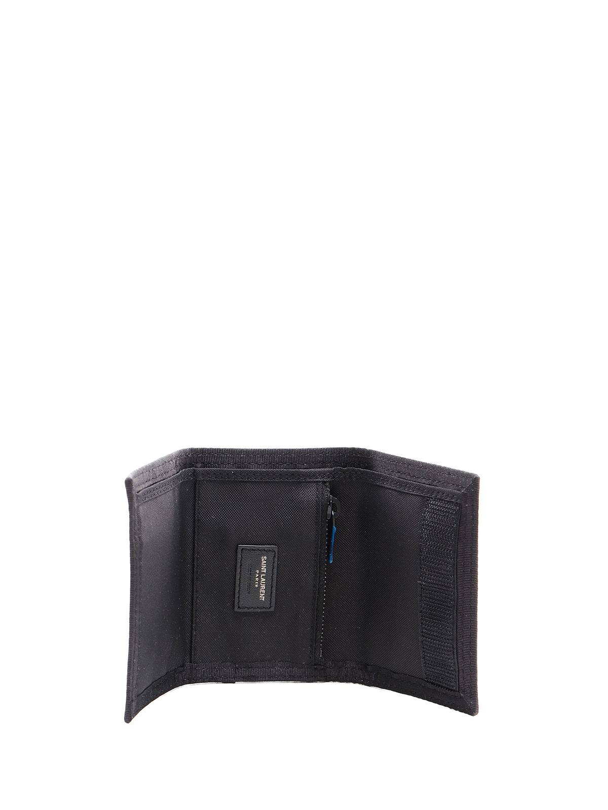 Saint Laurent Black Leather Bifold Wallet Saint Laurent Paris