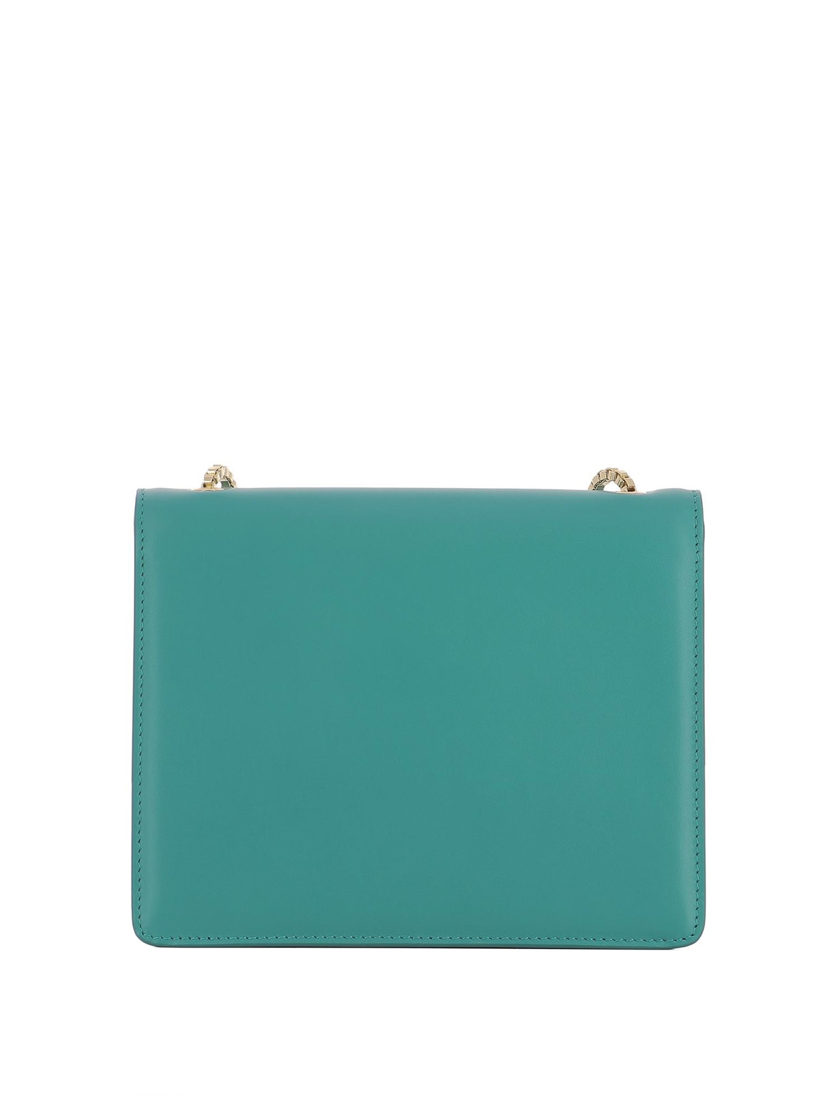 Ferragamo Thalia teal green leather bag - Green - Women | 683691