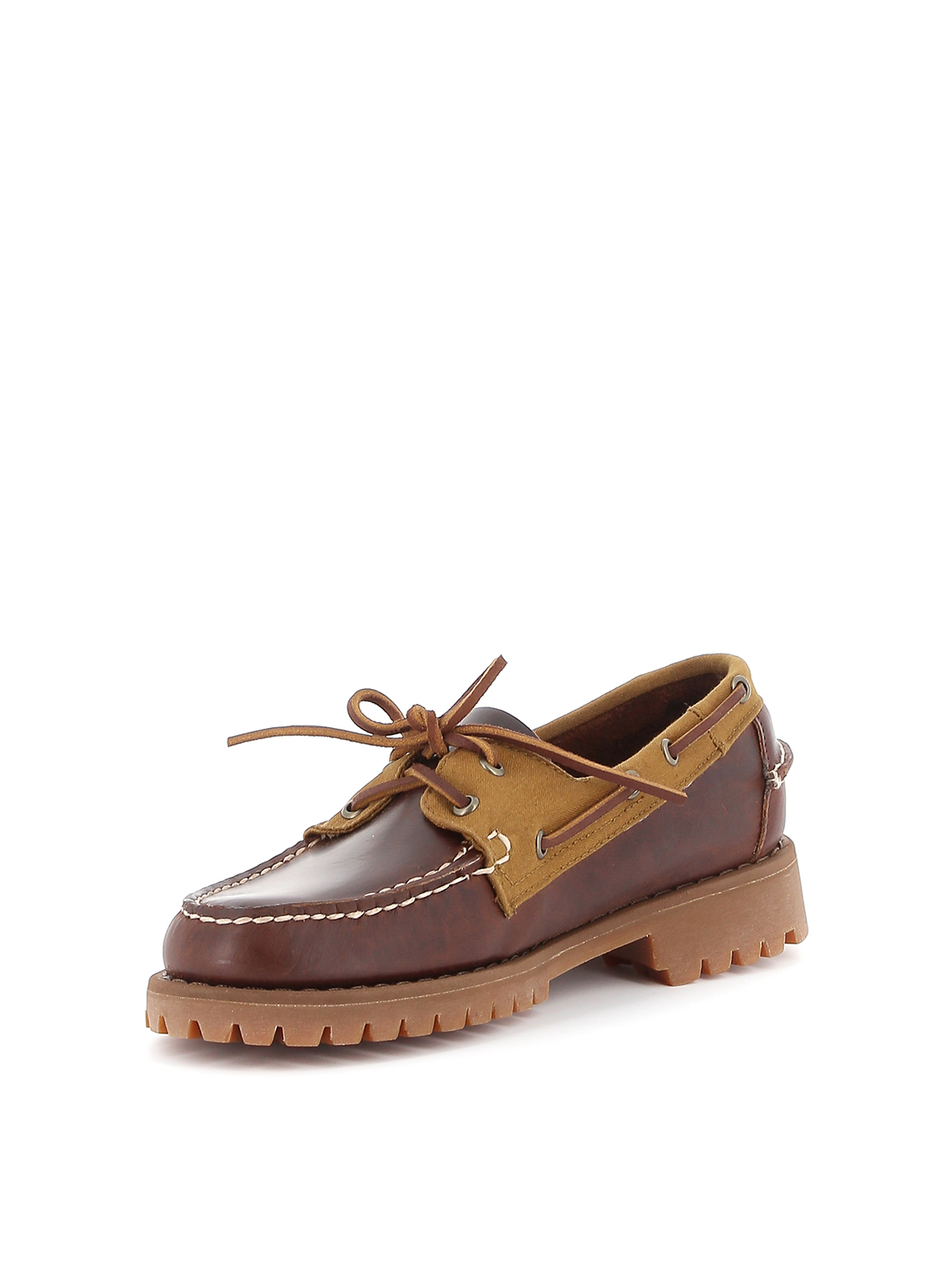 Loafers & Slippers Sebago - Lug docksides shoes - 7001H10BROWNOCRA