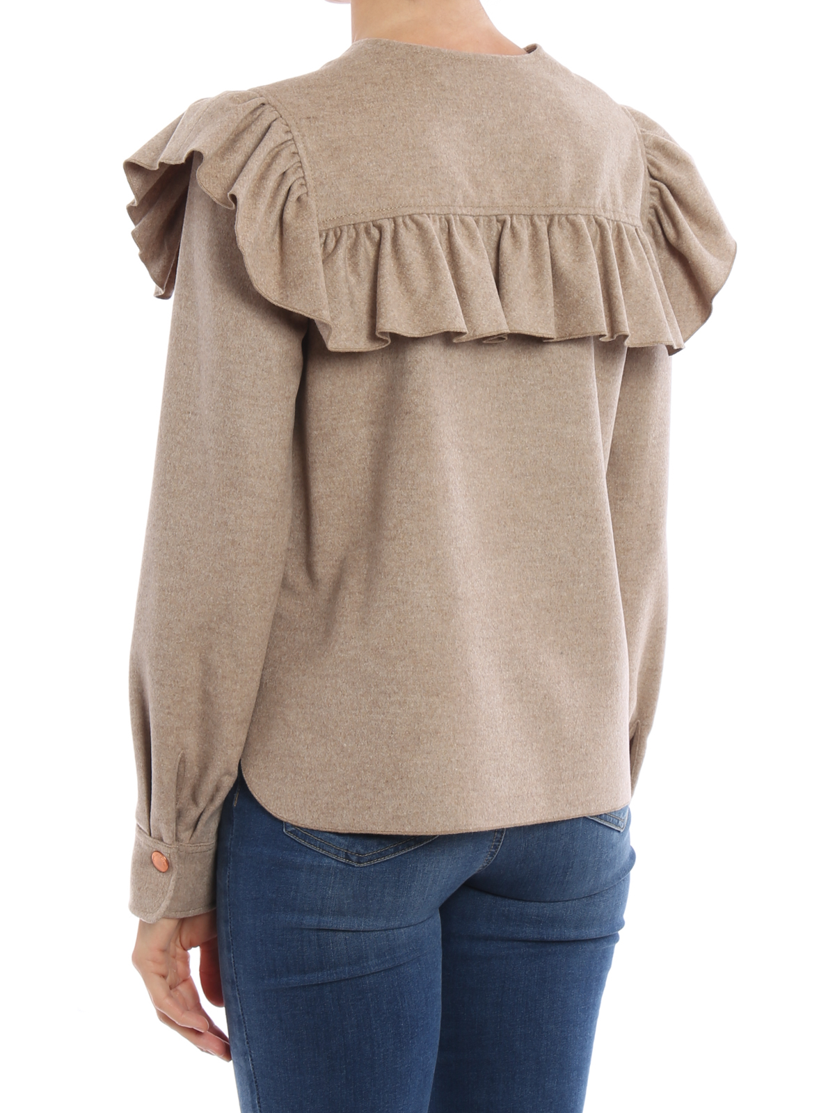 Shop See By Chloé Chaqueta Casual - Beis