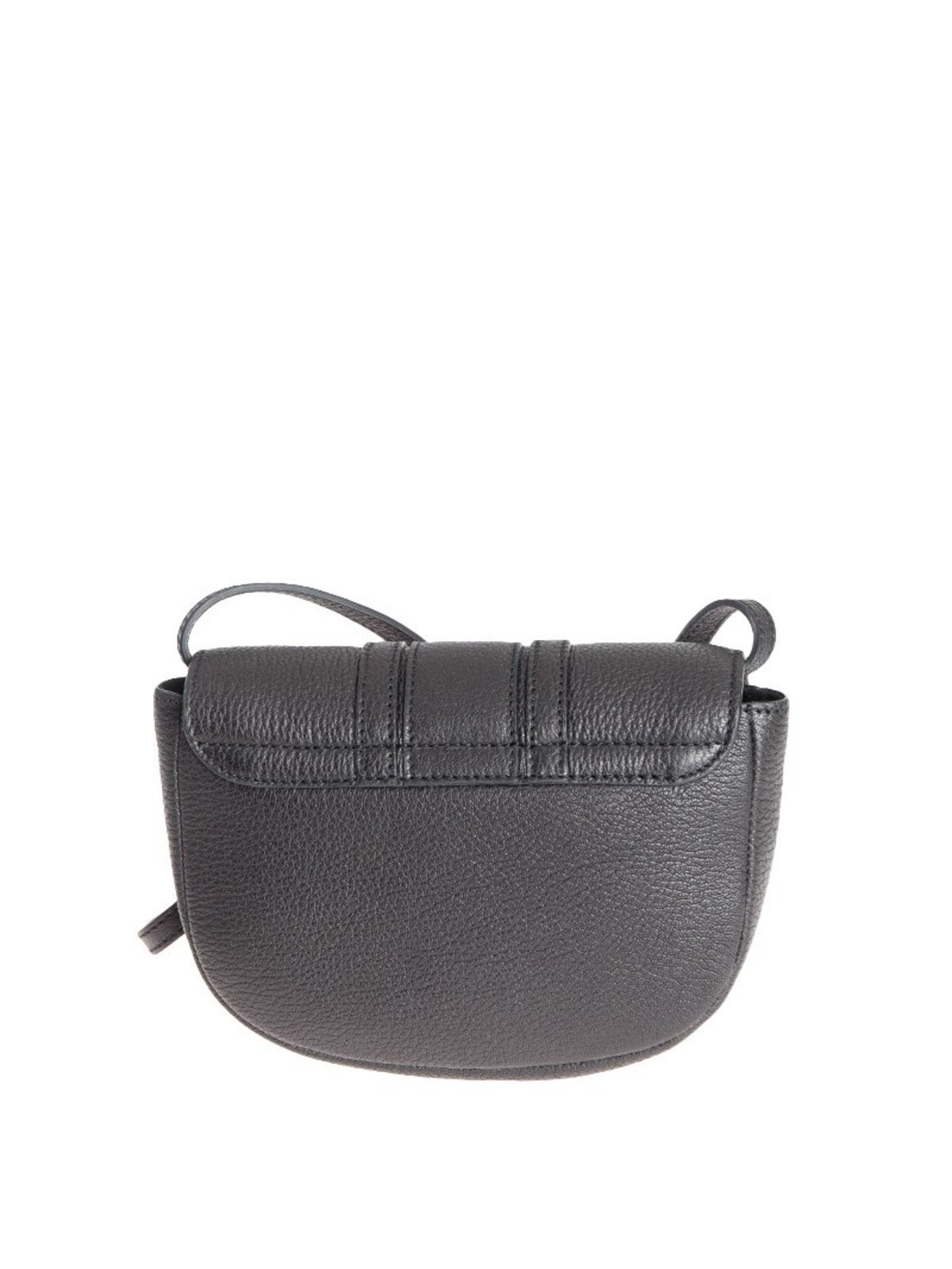 Shop See By Chloé Mini Hana Shoulder Bag In Black In Negro