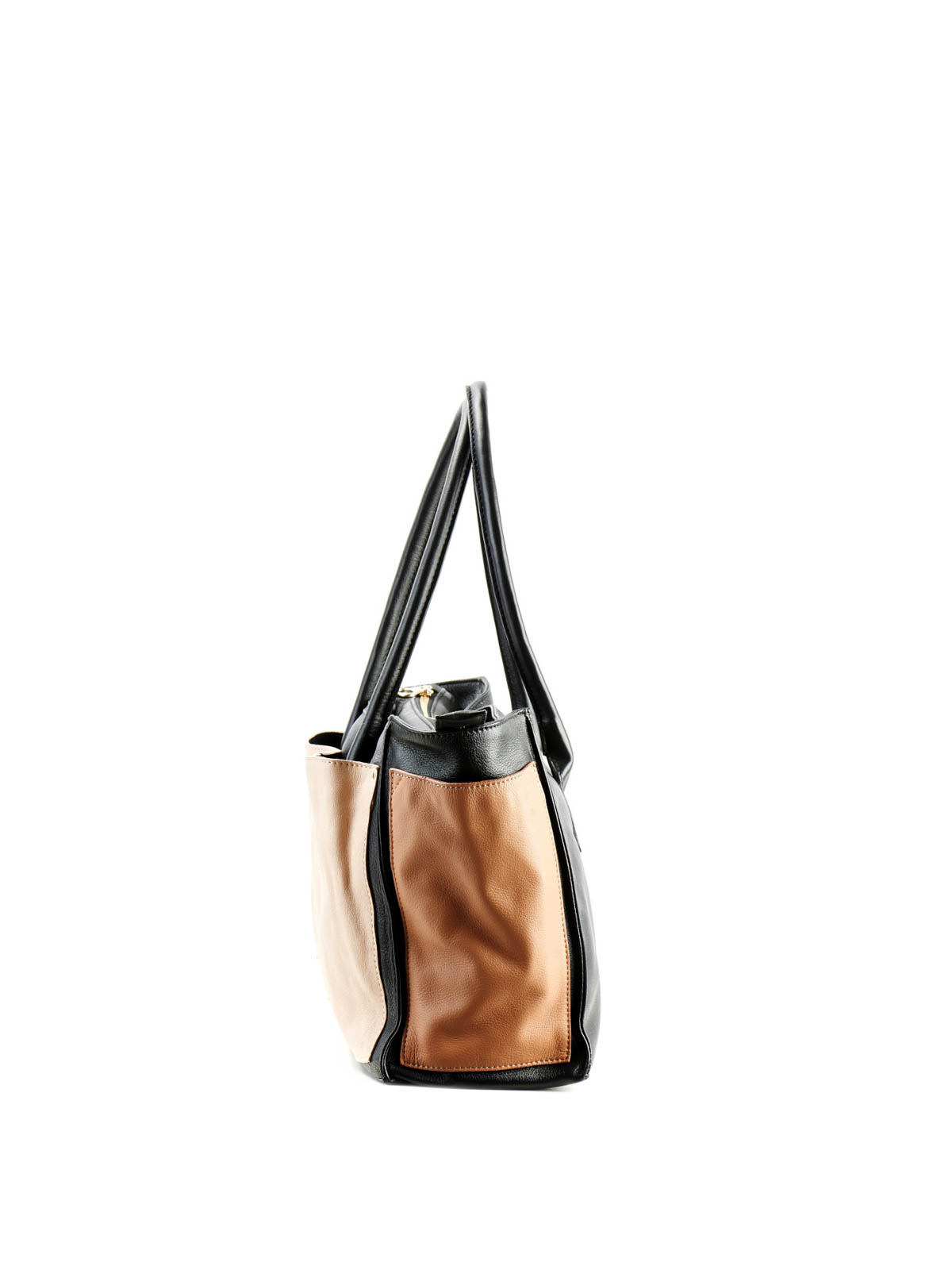 Totes bags See by Chloé - Nellie double plaque leather tote