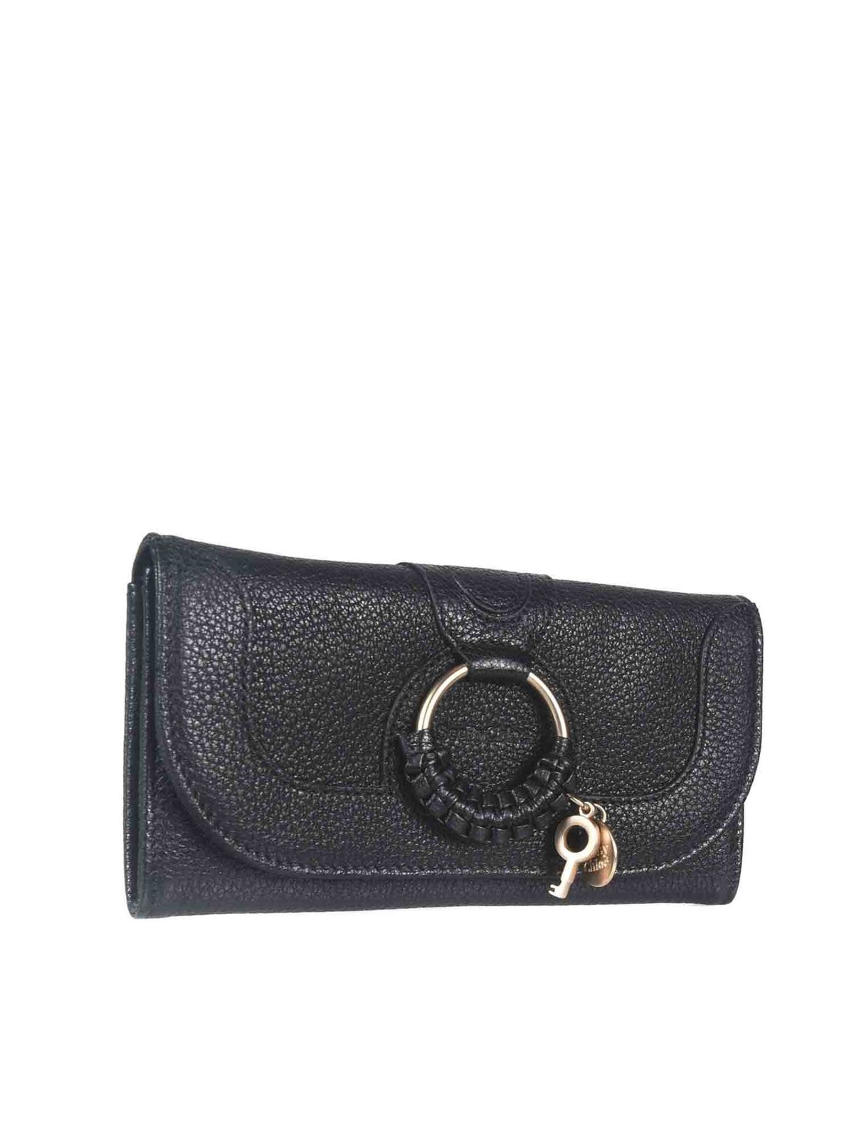 Shop See By Chloé Hana Continental Wallet In Black