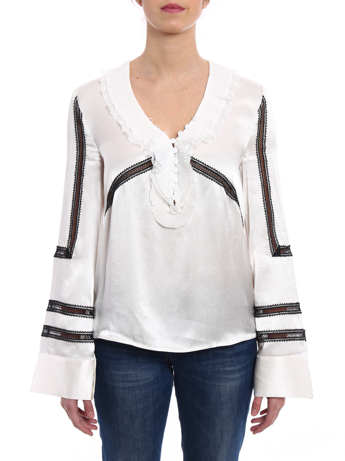 SELF-PORTRAIT ブラウス