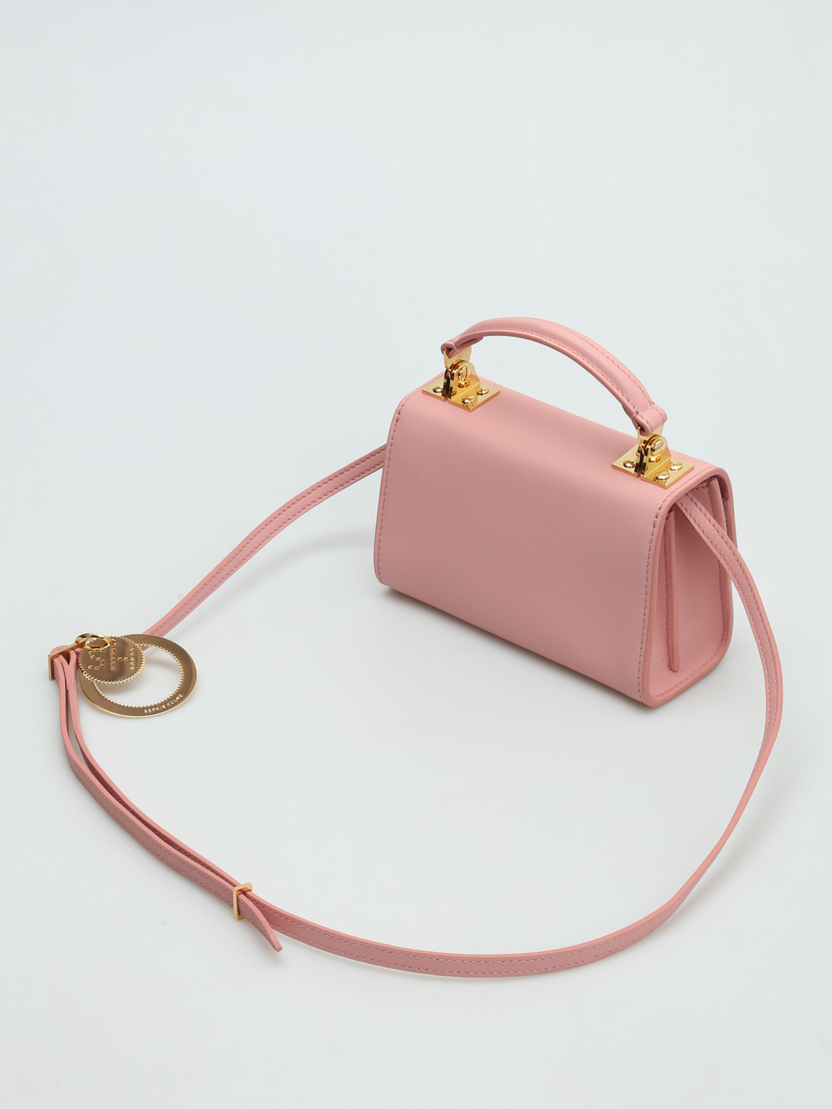 Cross body bags Sophie Hulme Nano Parker crossbody BG239LEPINK