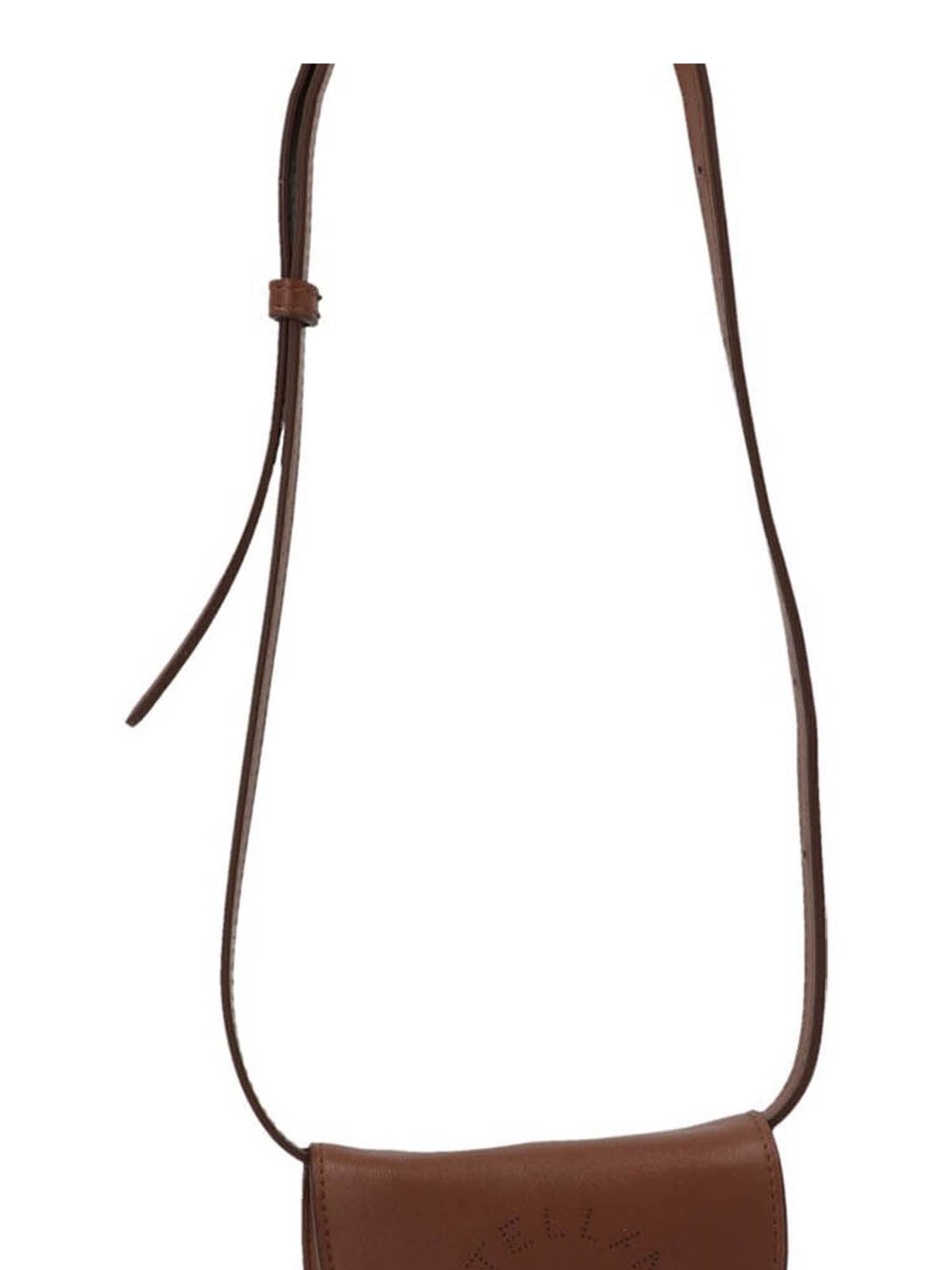 Belt Bags Stella Mccartney - Logo Belt Bag In Brown - 700158W85427773