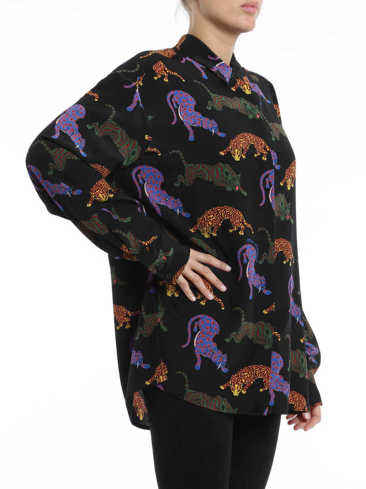 Stella Mccartney Wilson shirt - Black - Women|393122SFA08
