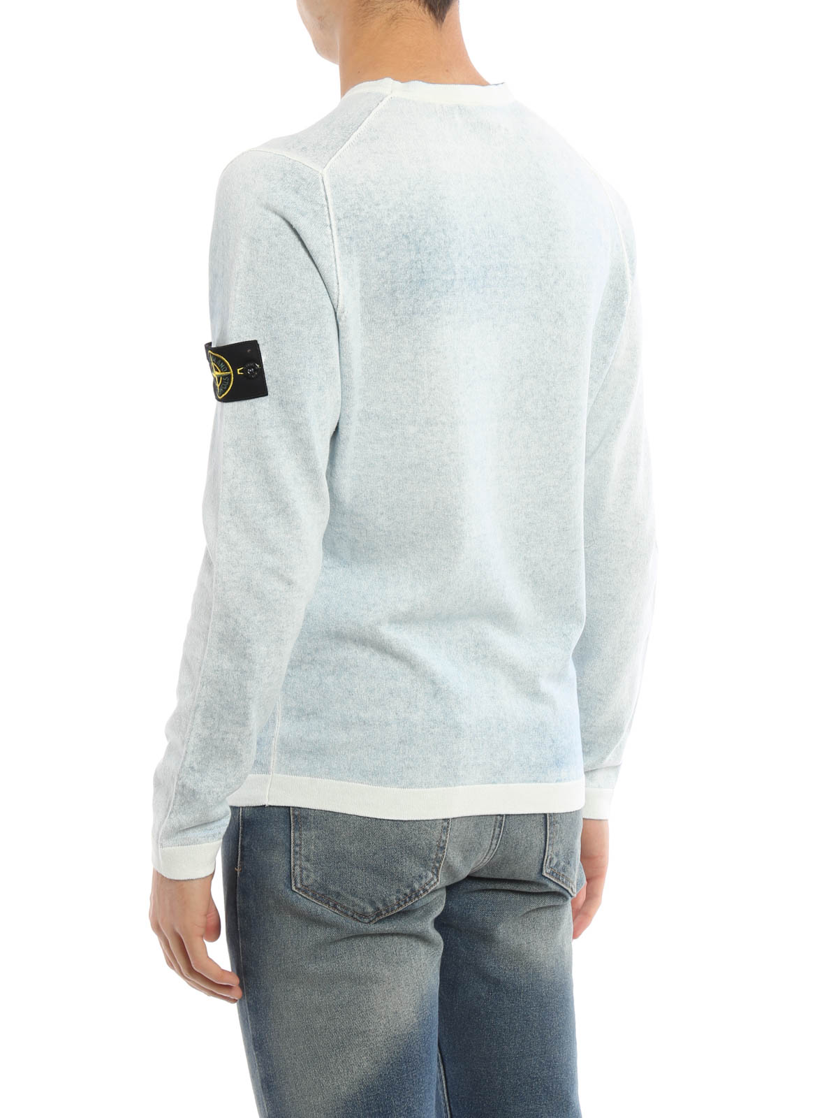 Stone Island Reversible cotton crewneck - Men|6615544A8V0041