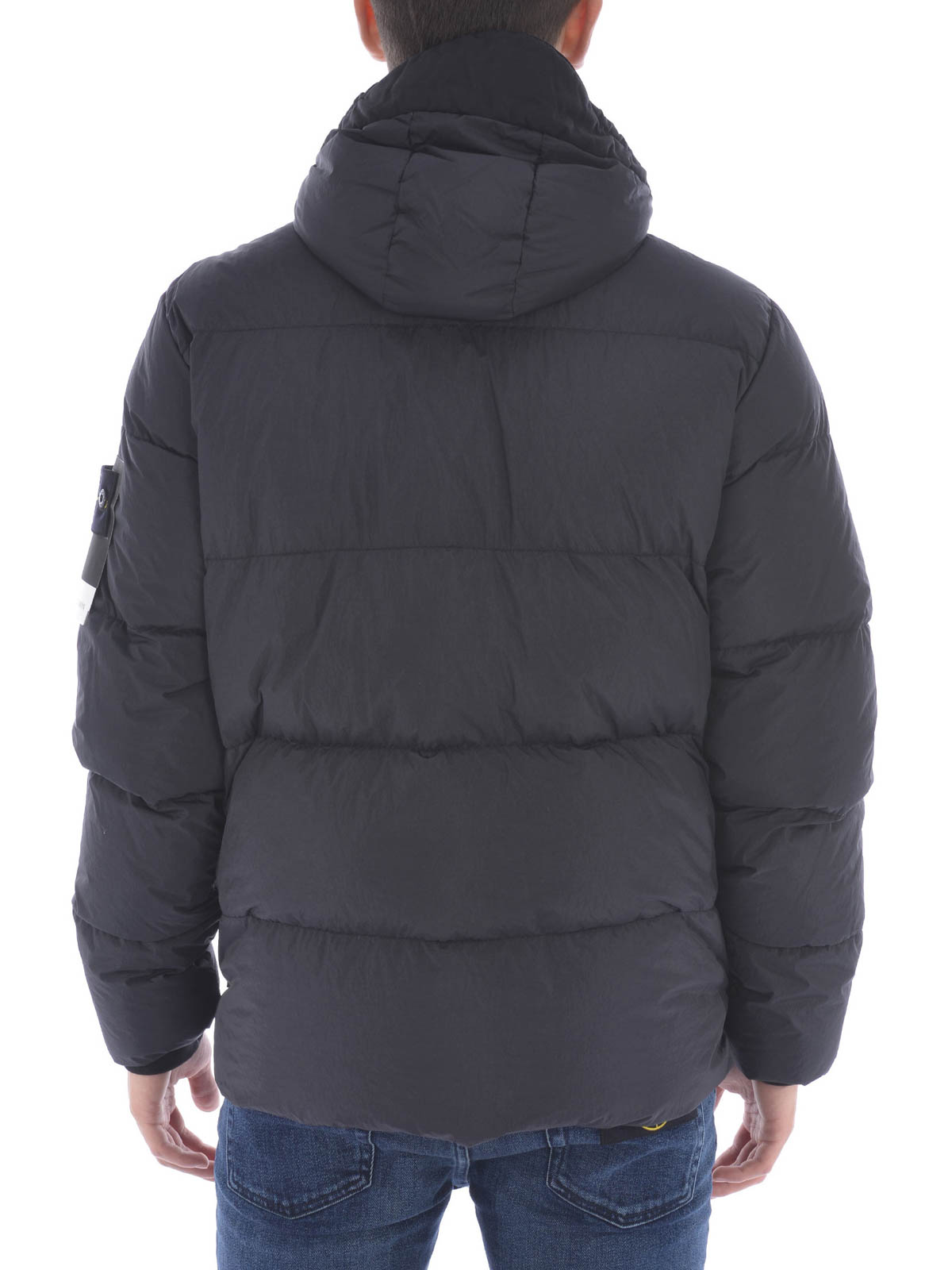 Stone Island GARMENT DYED CRINKLE REPS NY JACKET|42923V0065