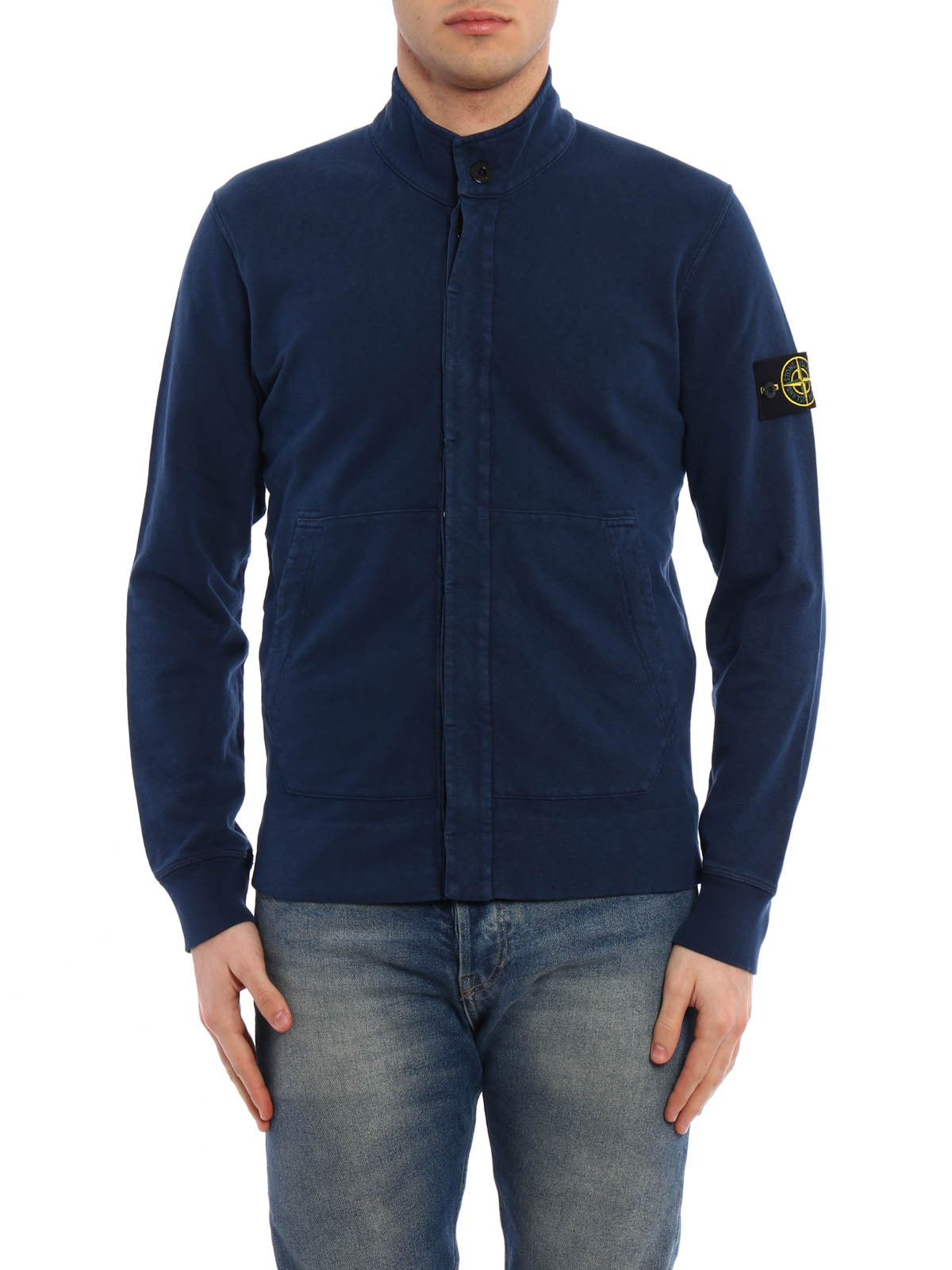 Stone Island スウェットシャツ/セーター メンズ - ダークブルー 