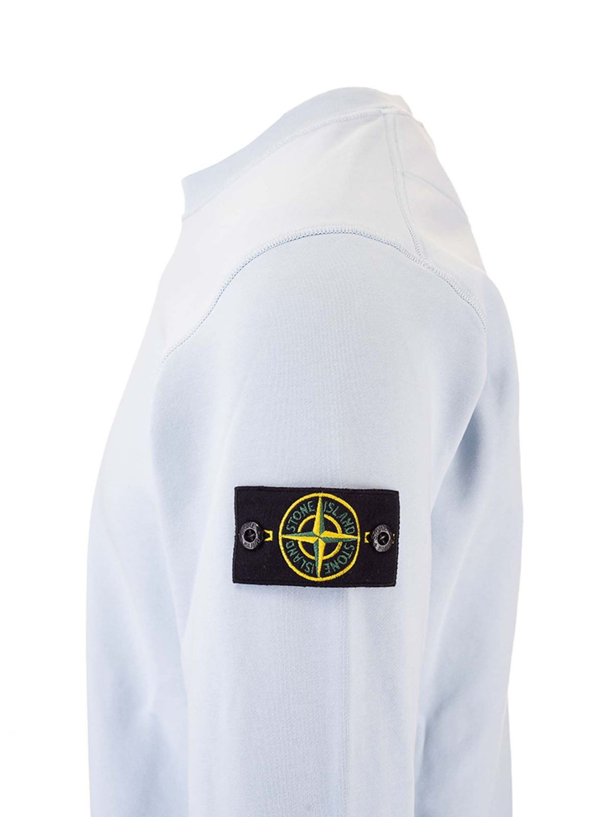 STONE ISLAND ライトブルー トレーナー