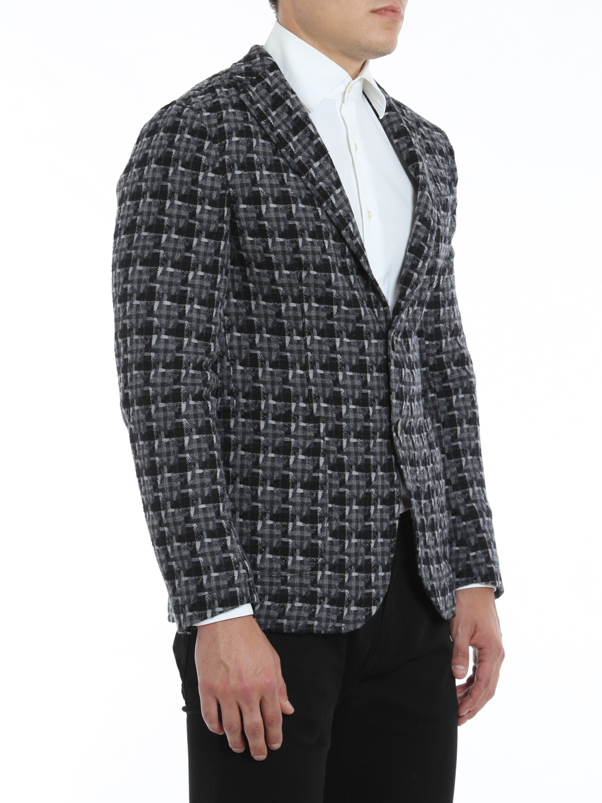The Gigi Angie blazer - Grey - Men | ANGIEC059800 | thebs.com