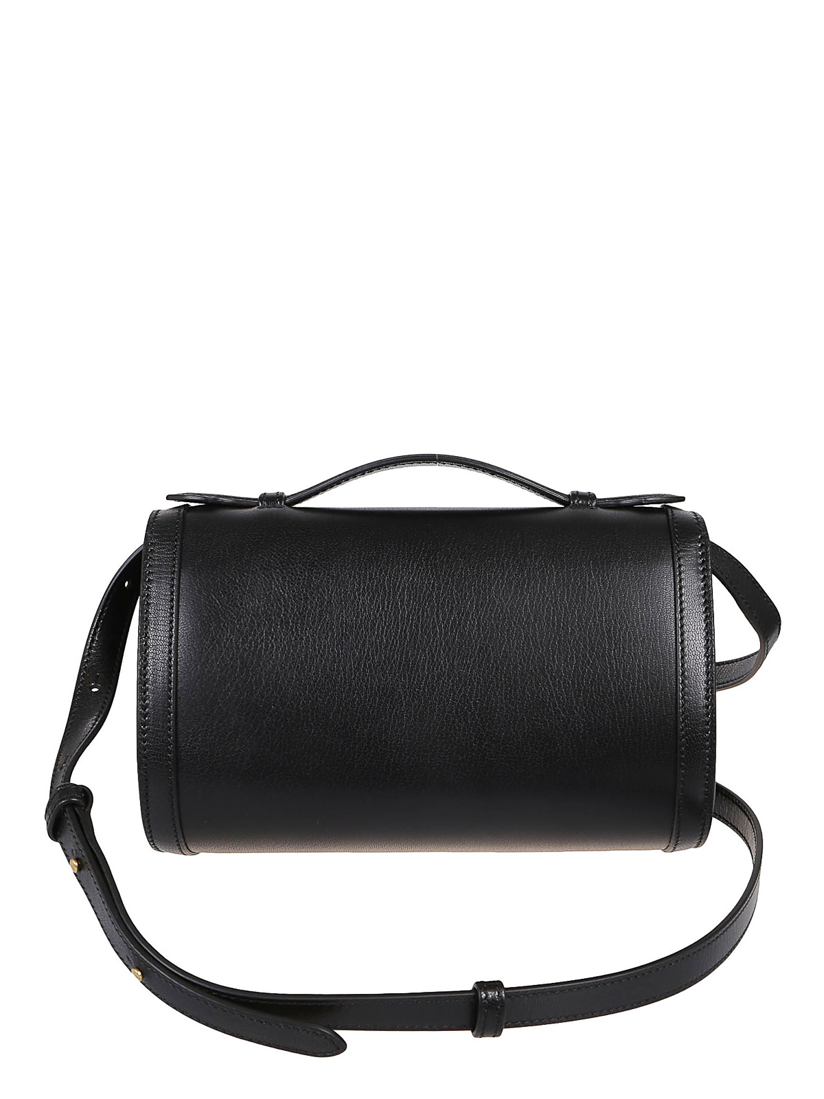 Tod's - T Timeless Shoulder Bag in Leather Mini, Black, - Bags