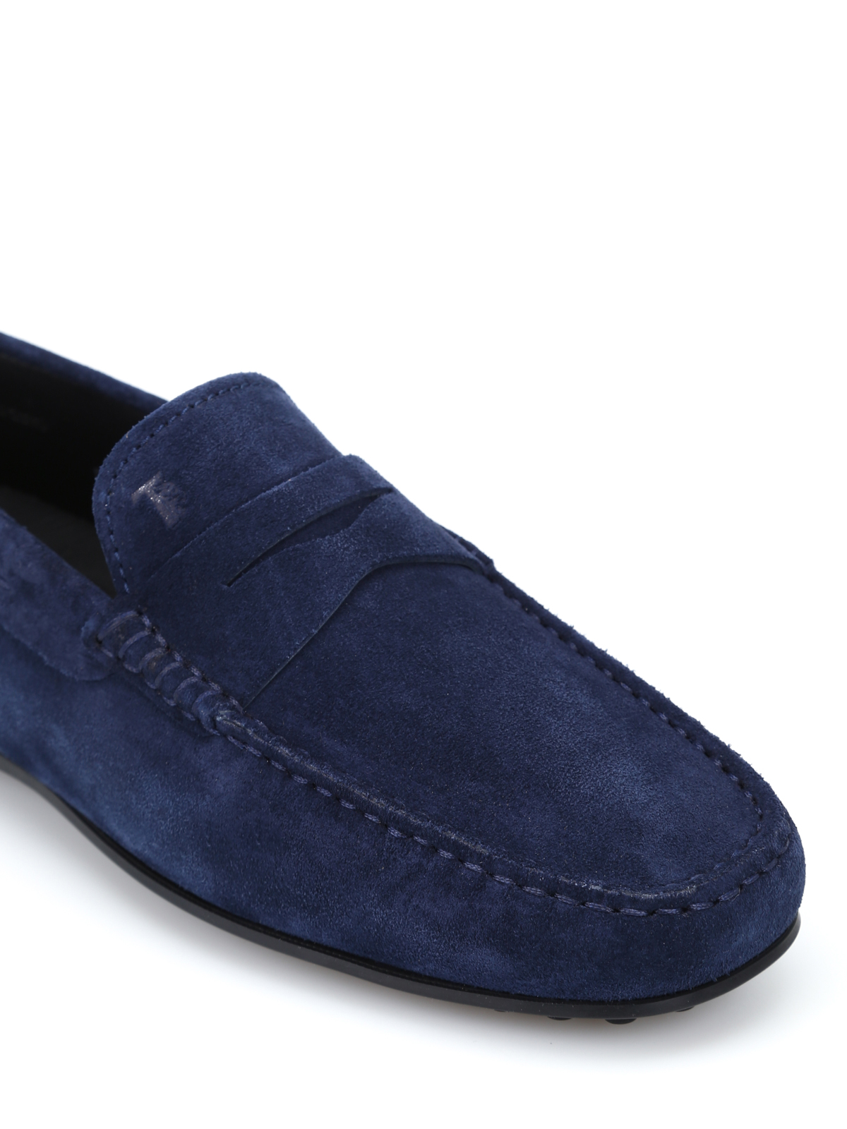 Loafers & Slippers - Gommino blue loafers - XXM0LR00011RE0U820