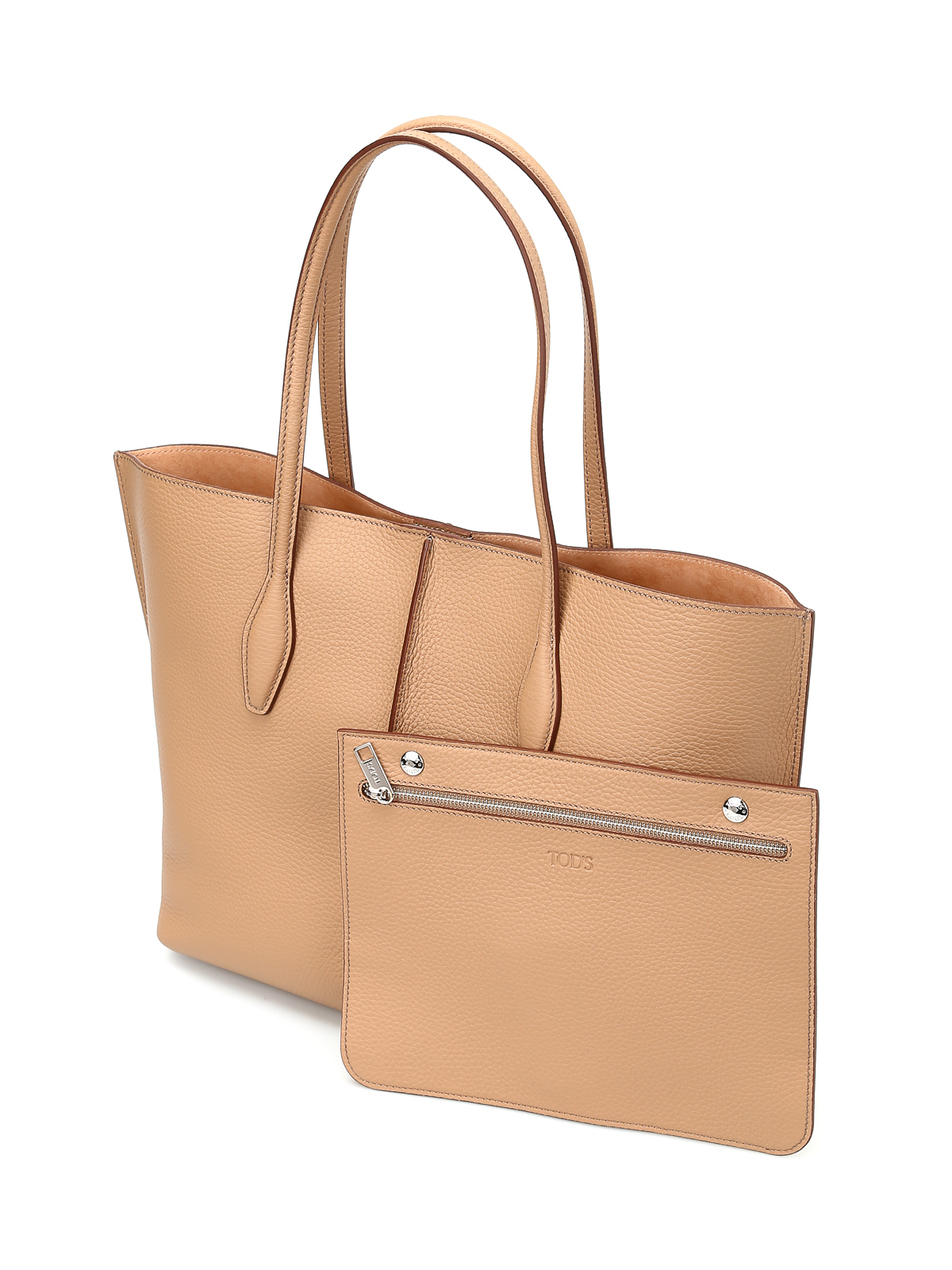 Tod's Joy medium shopping bag - Light Brown|XBWAMFAV300RIAS812