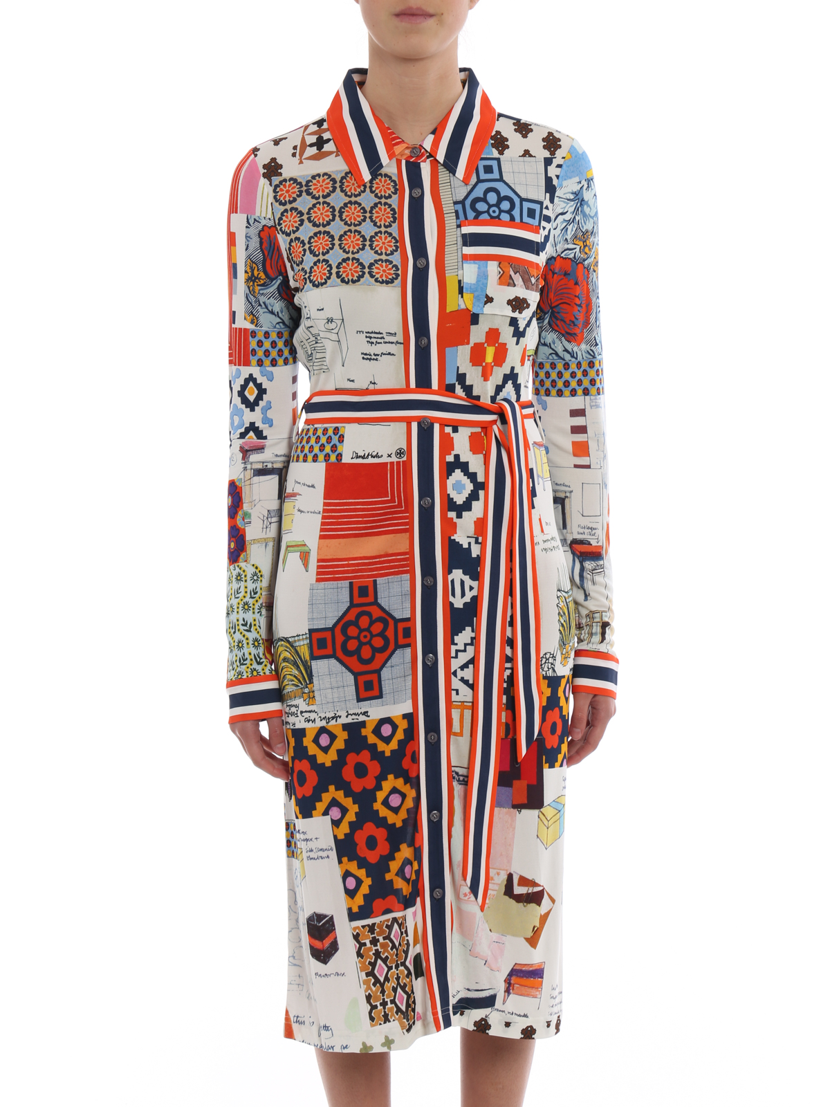 Tory burch deals shirt dress