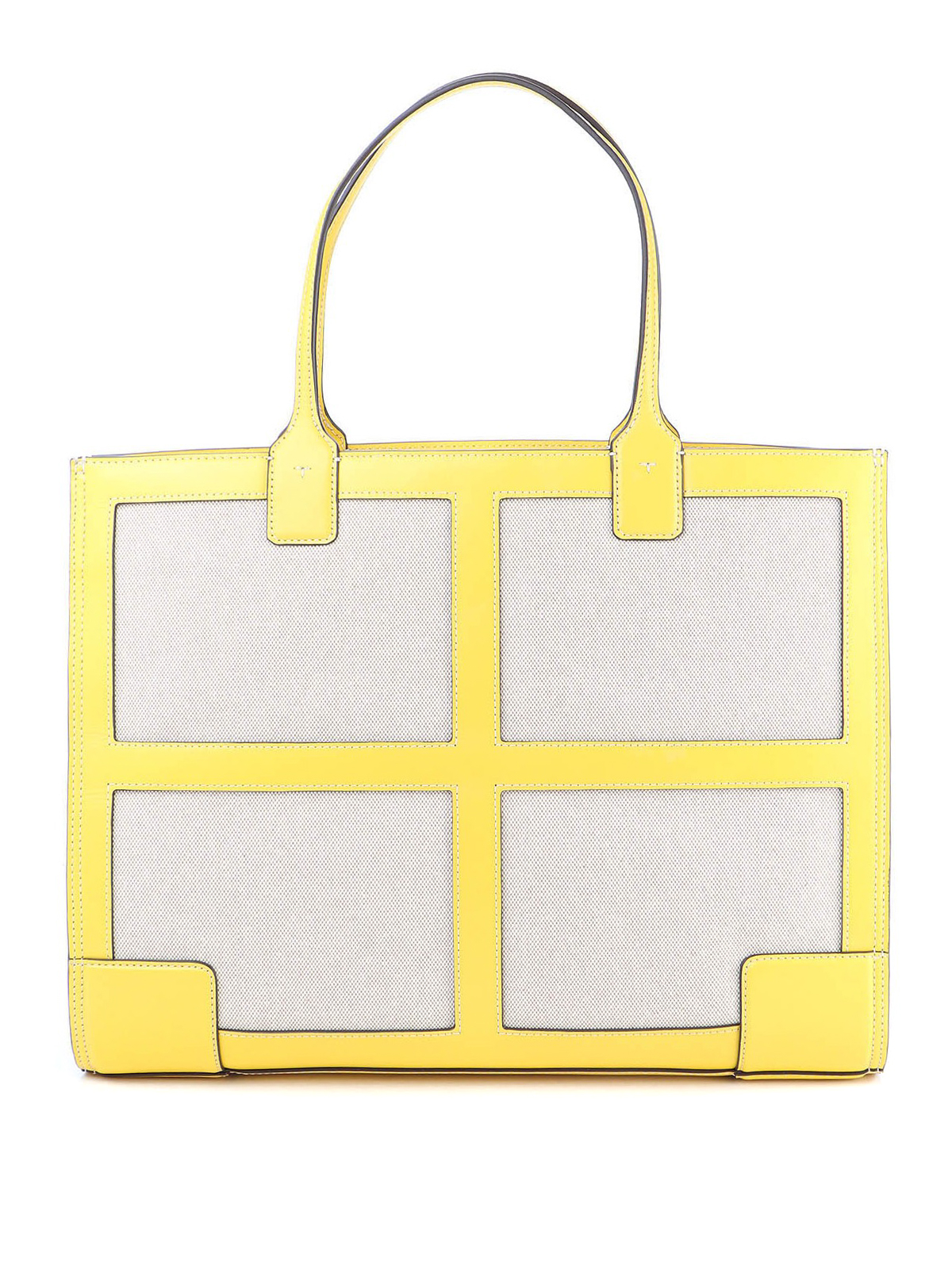 Tory Burch fashion Yellow Linen Bag