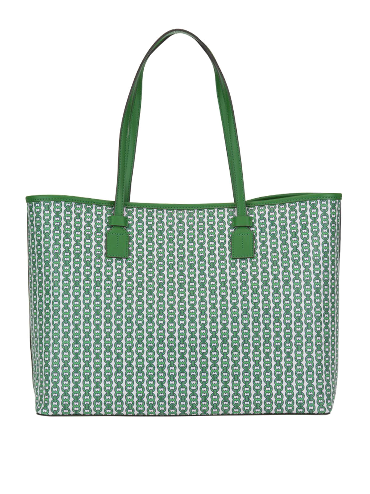 Totes bags Tory Burch - Gemini Link green patterned tote bag