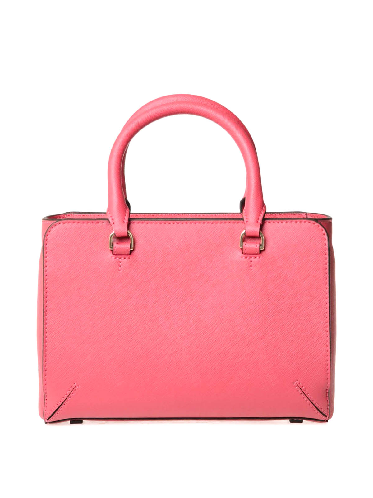 Tory Burch Pink Saffiano Leather Tote