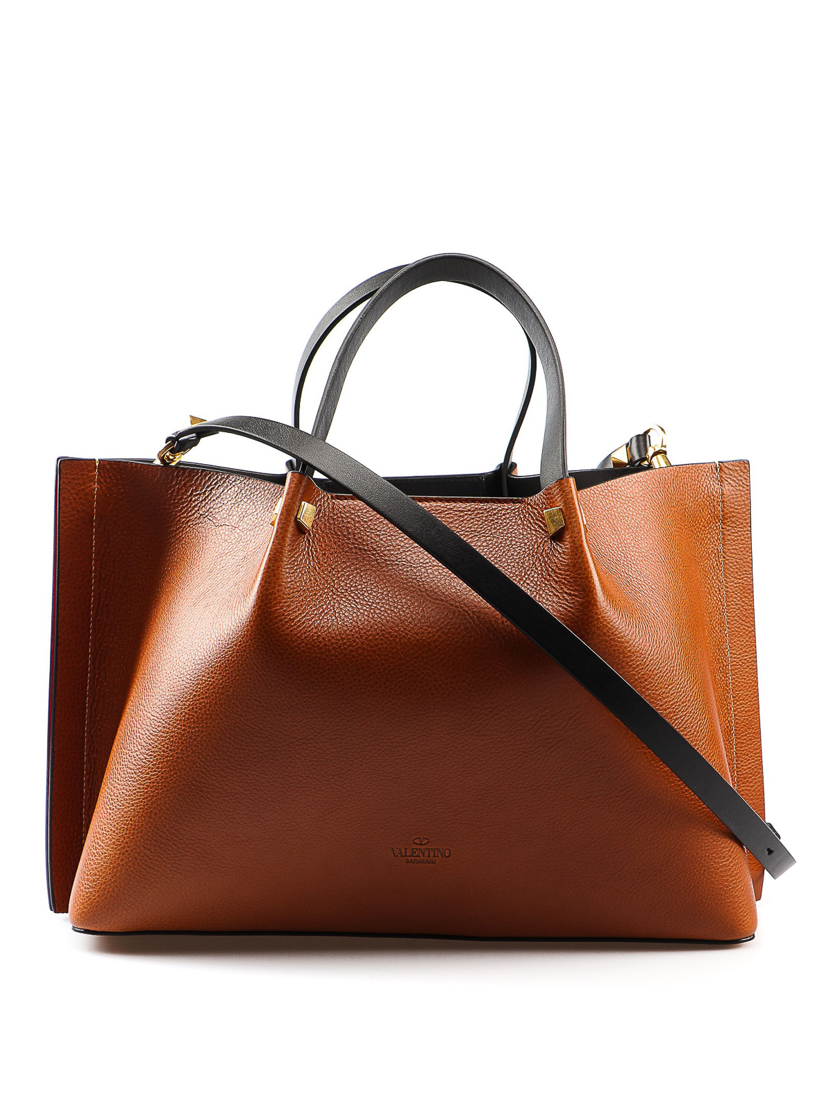 Valentino Garavani - V-logo Mini Leather Shoulder Bag - Mens - Brown