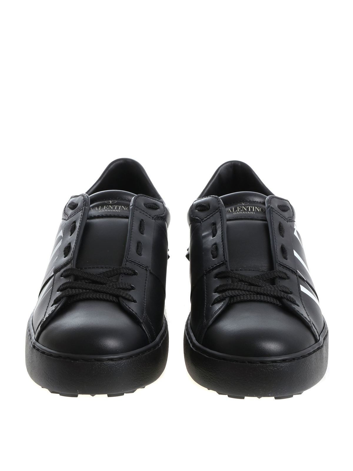 Valentino Garavani Black VLTN Sneakers Black QW0S0781XZU0NI