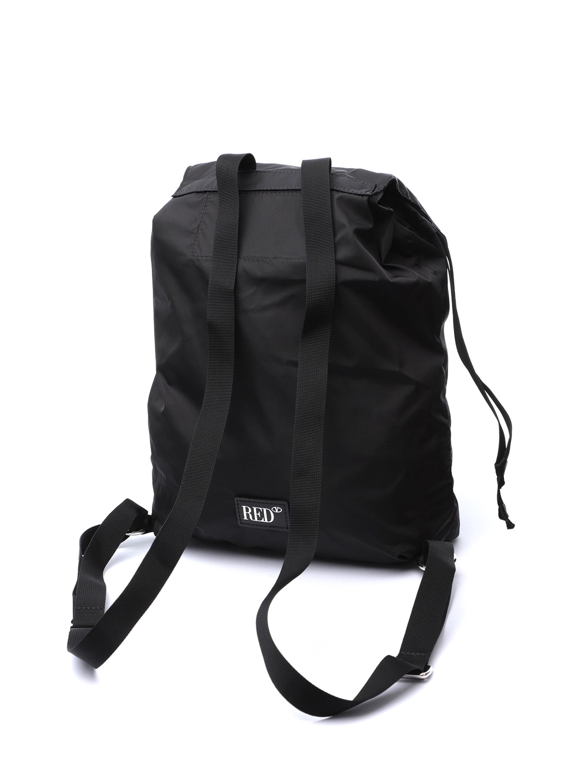 Valentino Polyamide Backpack - Black - Backpacks