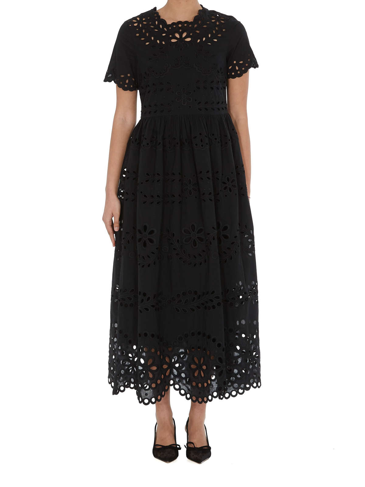 sachin and babi light blue dress Self-Portrait Red Off The Shoulder Midi Dress